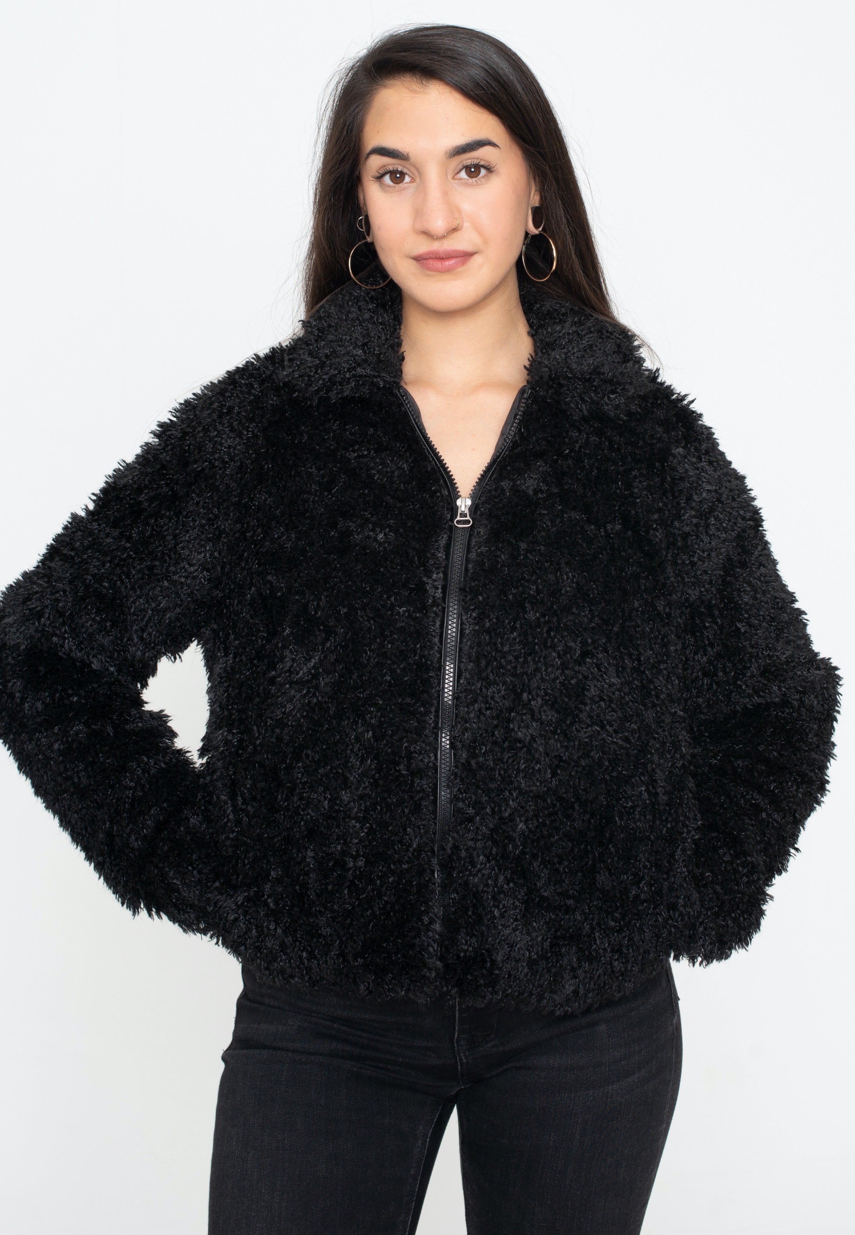 Noisy May - June Faux Fur - Jacket