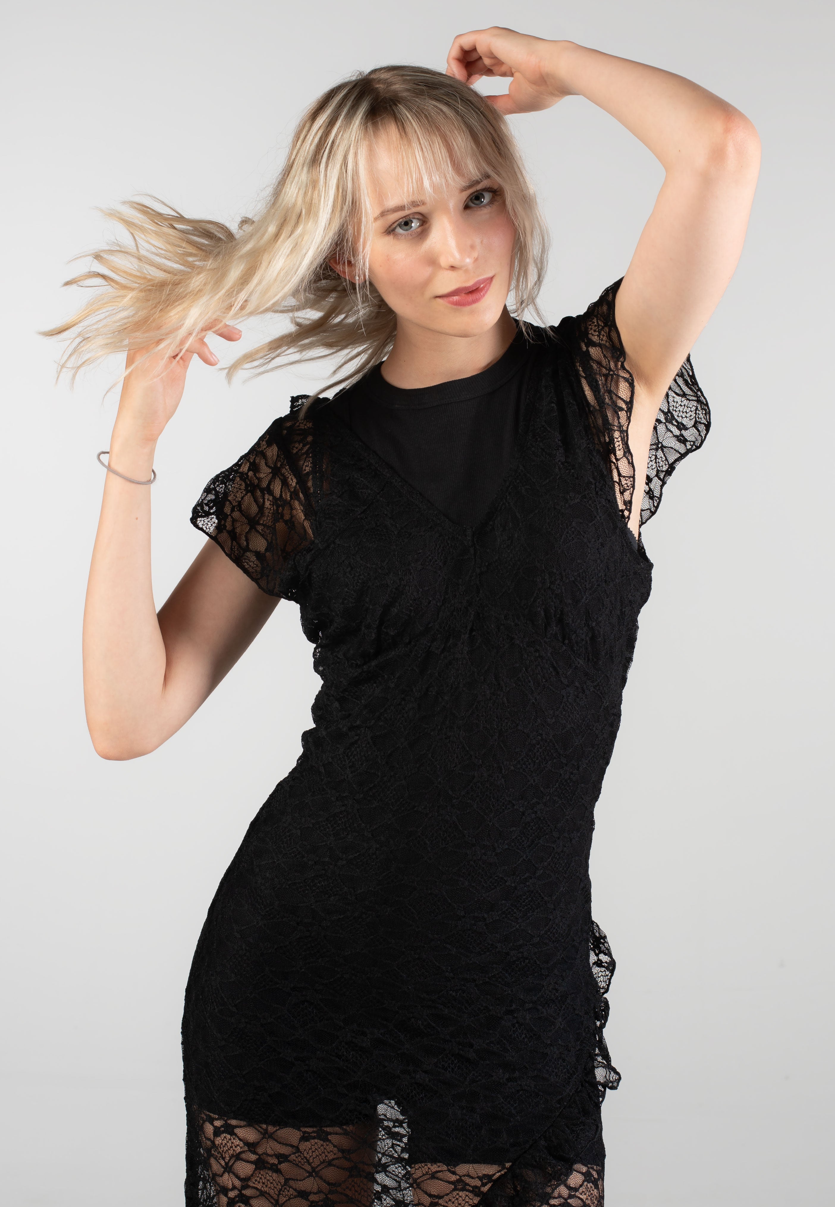 Noisy May - Lacey Maxi Black - Dress | Women-Image