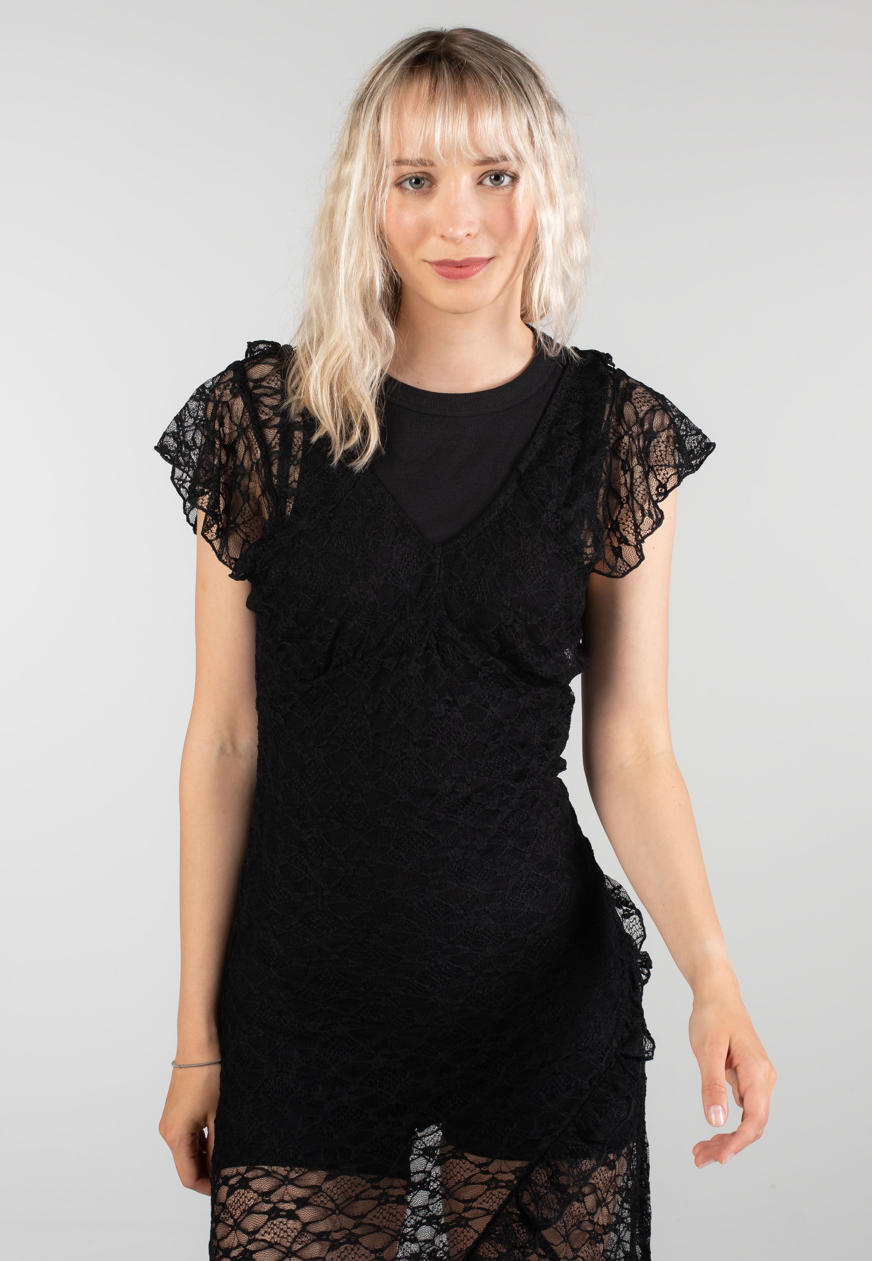 Noisy May - Lacey Maxi Black - Dress | Women-Image