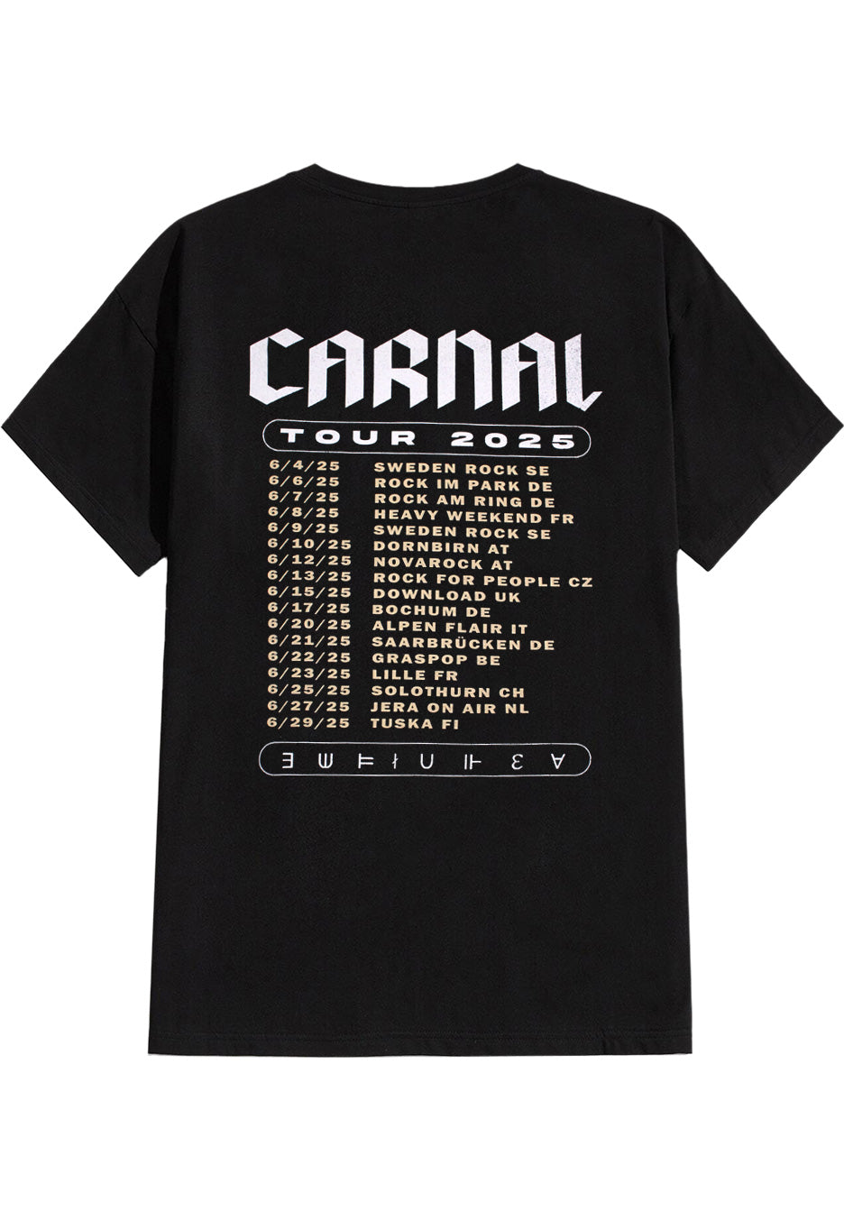 Nothing More - Carnal Angel Tour - T-Shirt | Neutral-Image