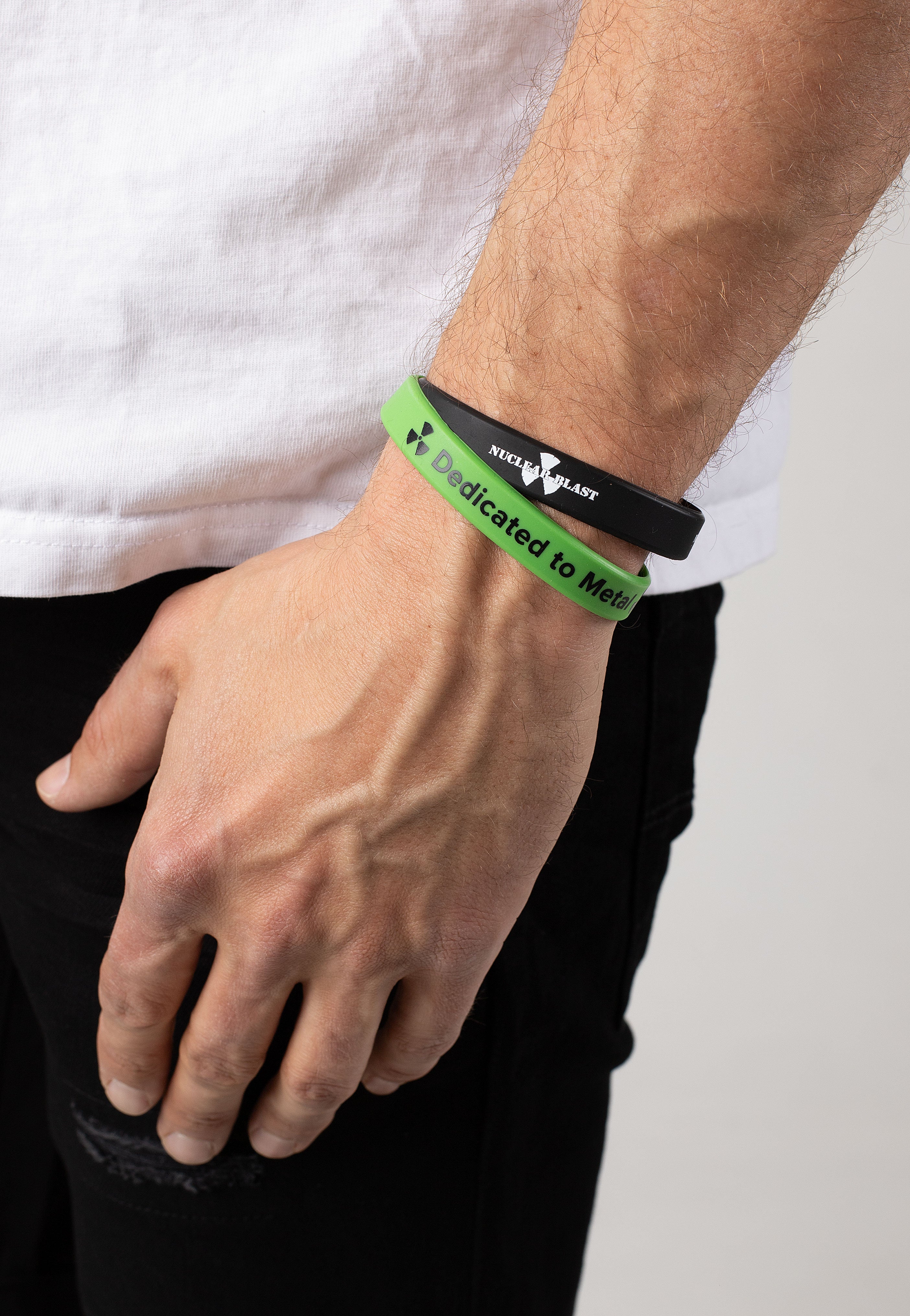 Nuclear Blast - Dedicated To Metal  - Wristband | Neutral-Image