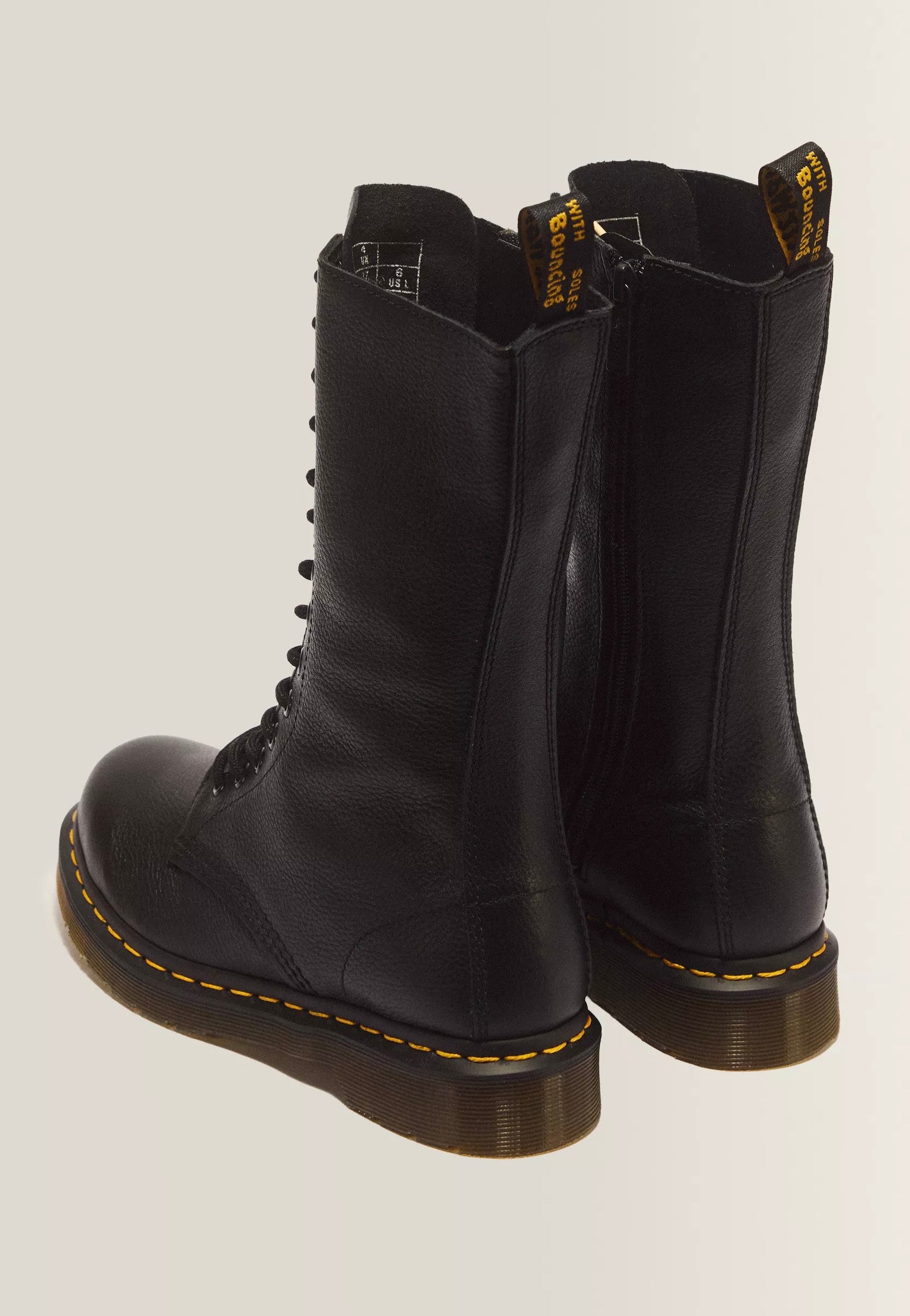 Dr. Martens - 1B99 Virginia Black - Girl Shoes | Women-Image