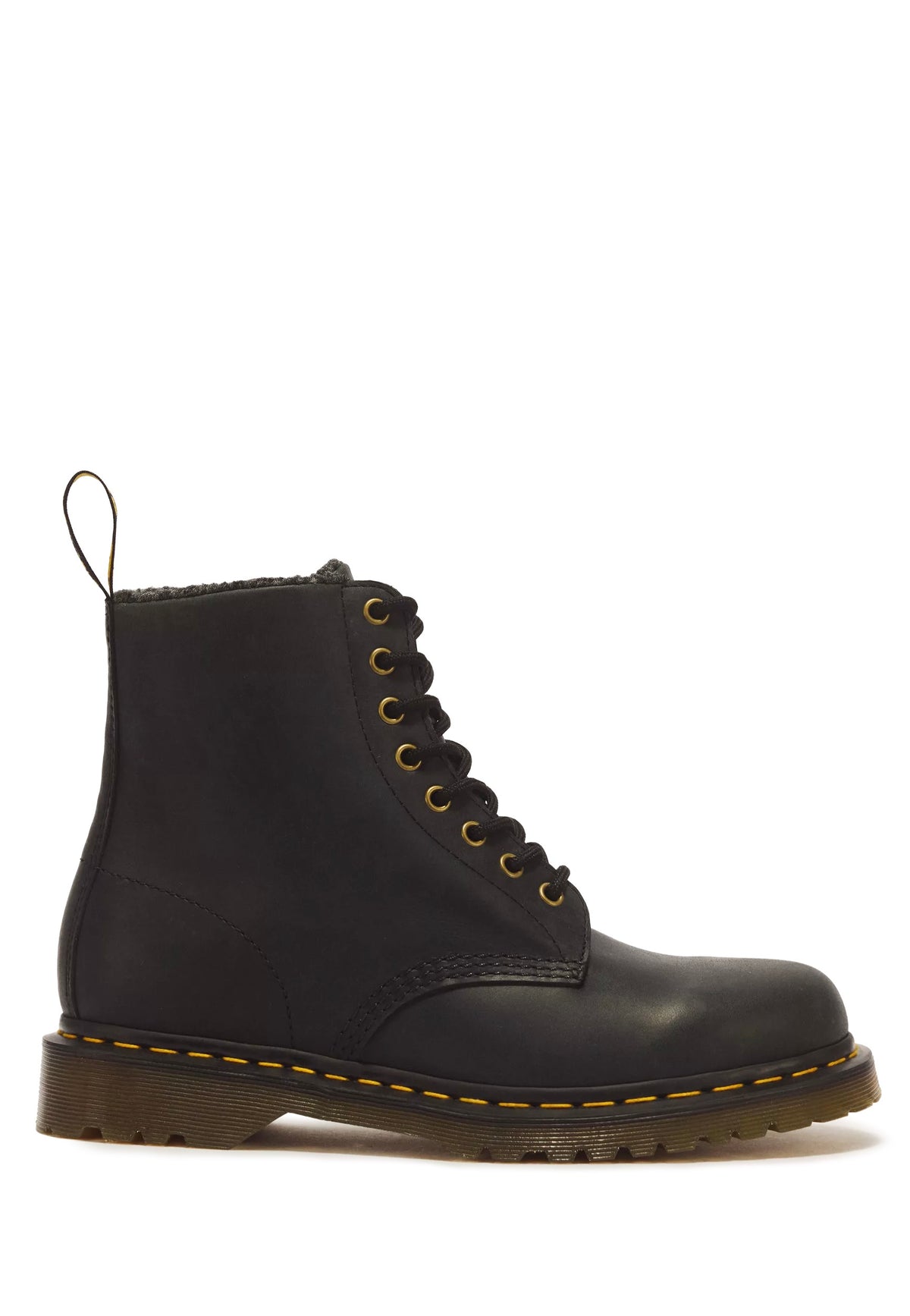Dr. Martens 1460 Pascal WL Crazy Horse Black Shoes