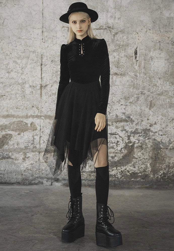 Punk Rave - Nyctofairy Black - Dress | Women-Image