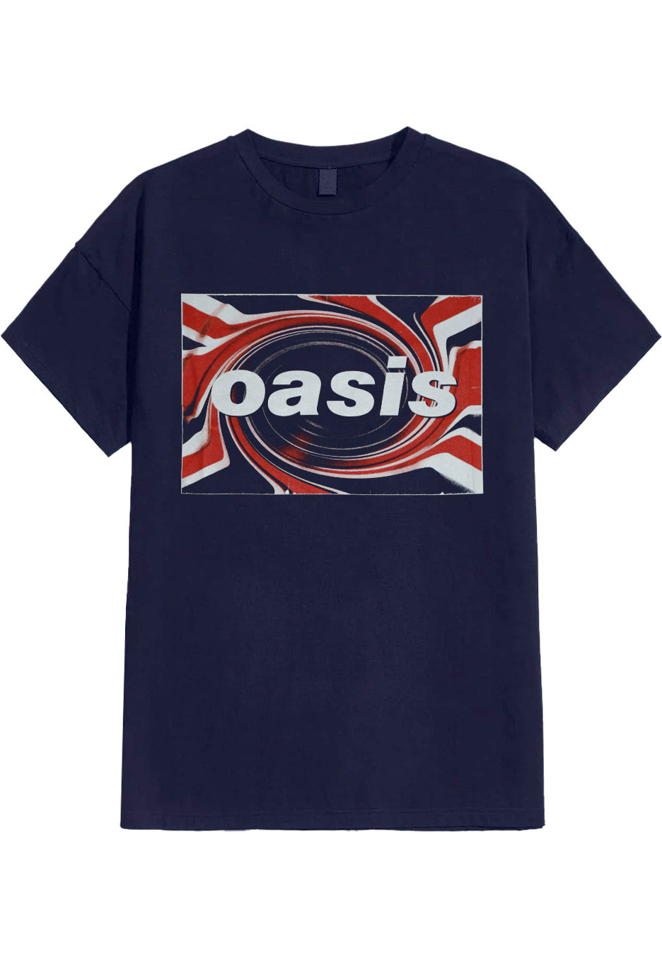 Oasis - Union Jack Navy - T-Shirt | Neutral-Image