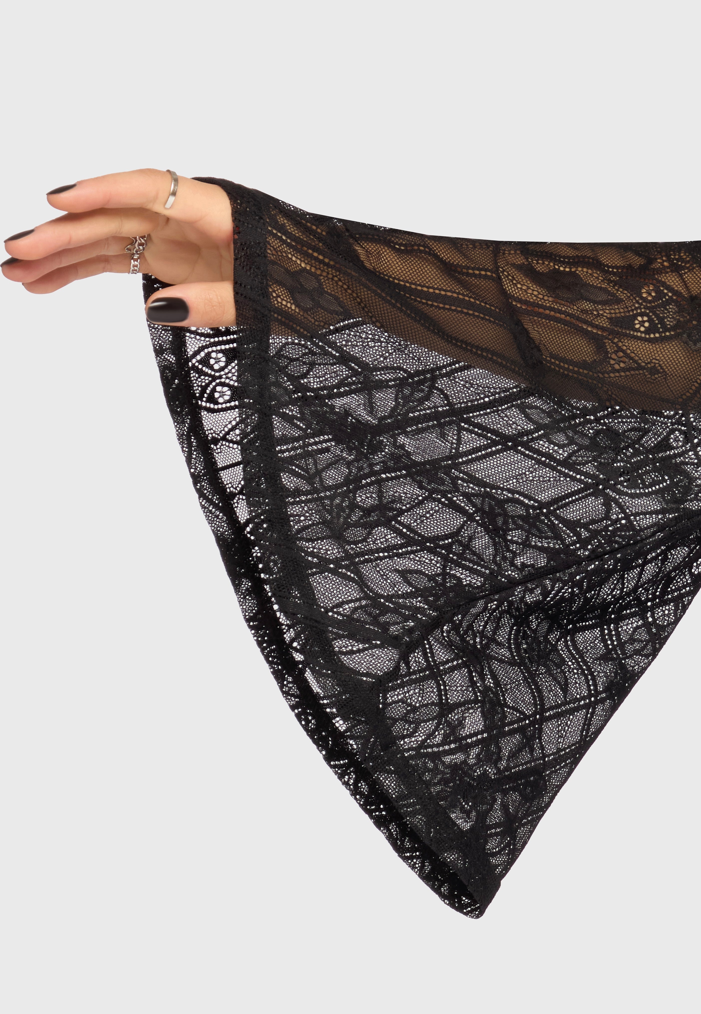 Killstar - Obscura Sanctum Mini Black - Dress | Women-Image