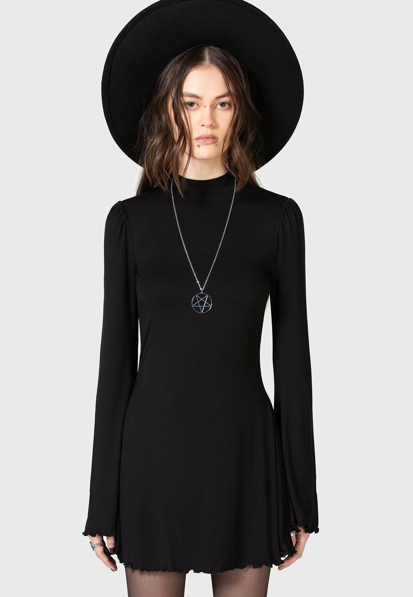 Killstar x Kihilist - Of The Blade Mini Black - Dress | Women-Image
