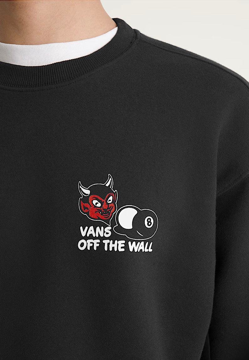 Vans Old Scratch Crew Black Sweater