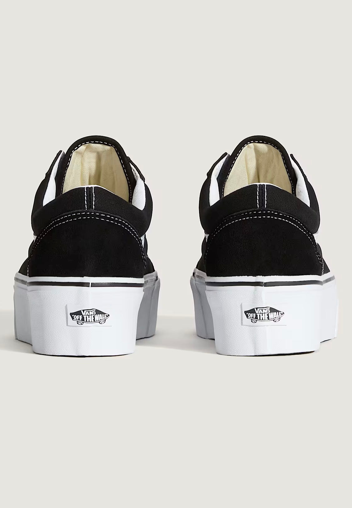 Vans Old Skool Stackform Suede/Canvas Black/True White Schuhe
