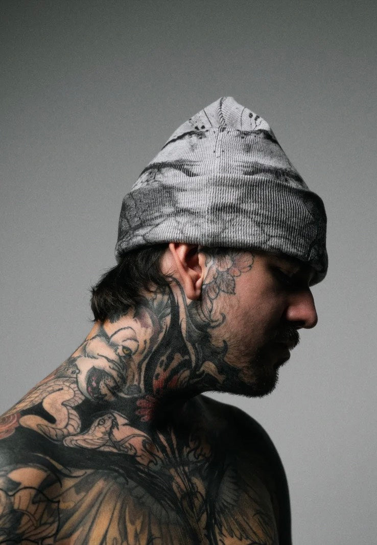 Stay Cold Apparel Omen Of Thunder Grey Beanie