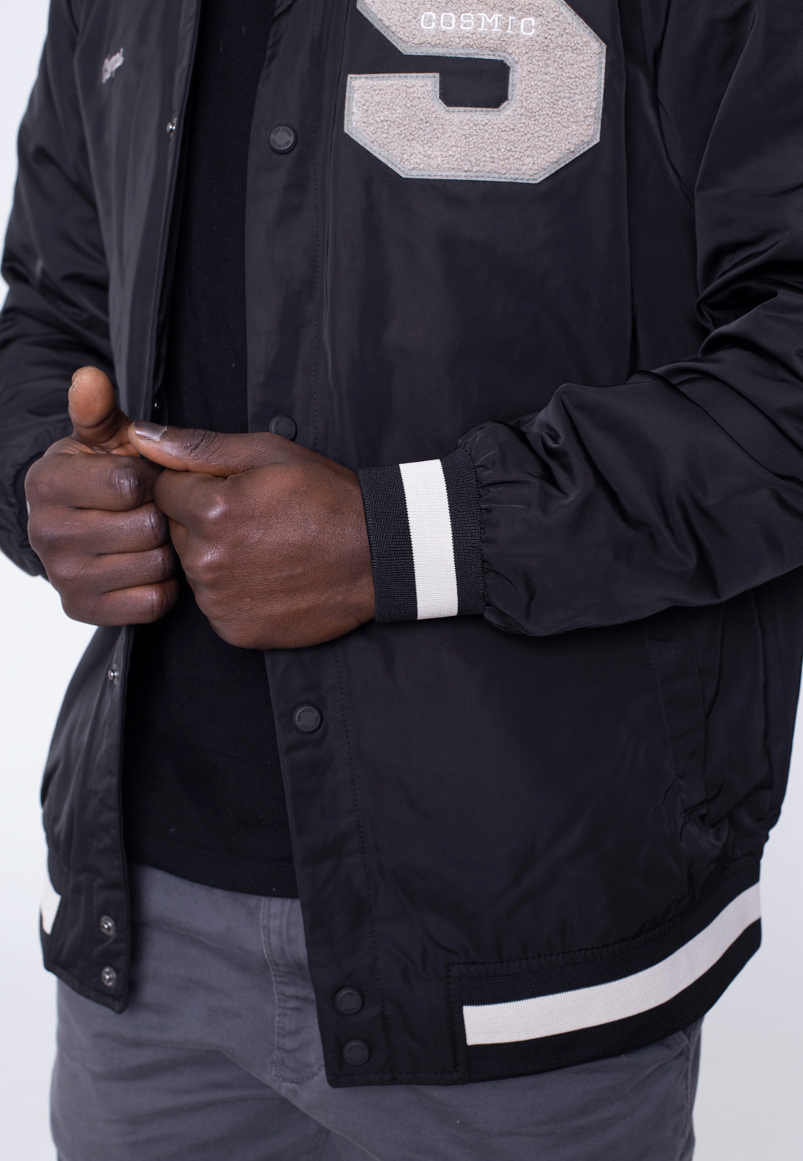 Only & Sons - Ace Varsity Black - Jacket | Men-Image