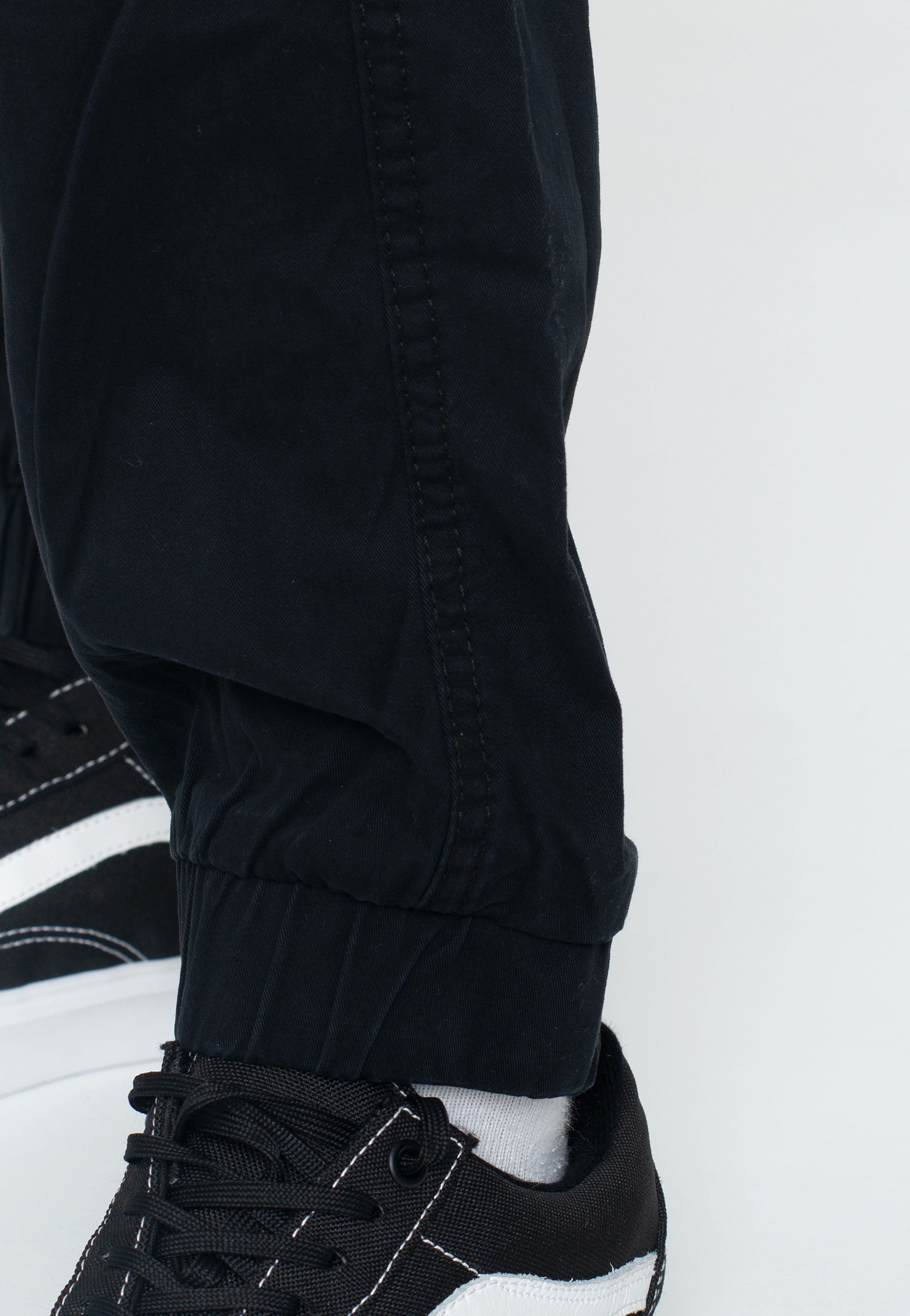 Only & Sons - Cam Stage Cargo Cuff Black - Pants | Men-Image