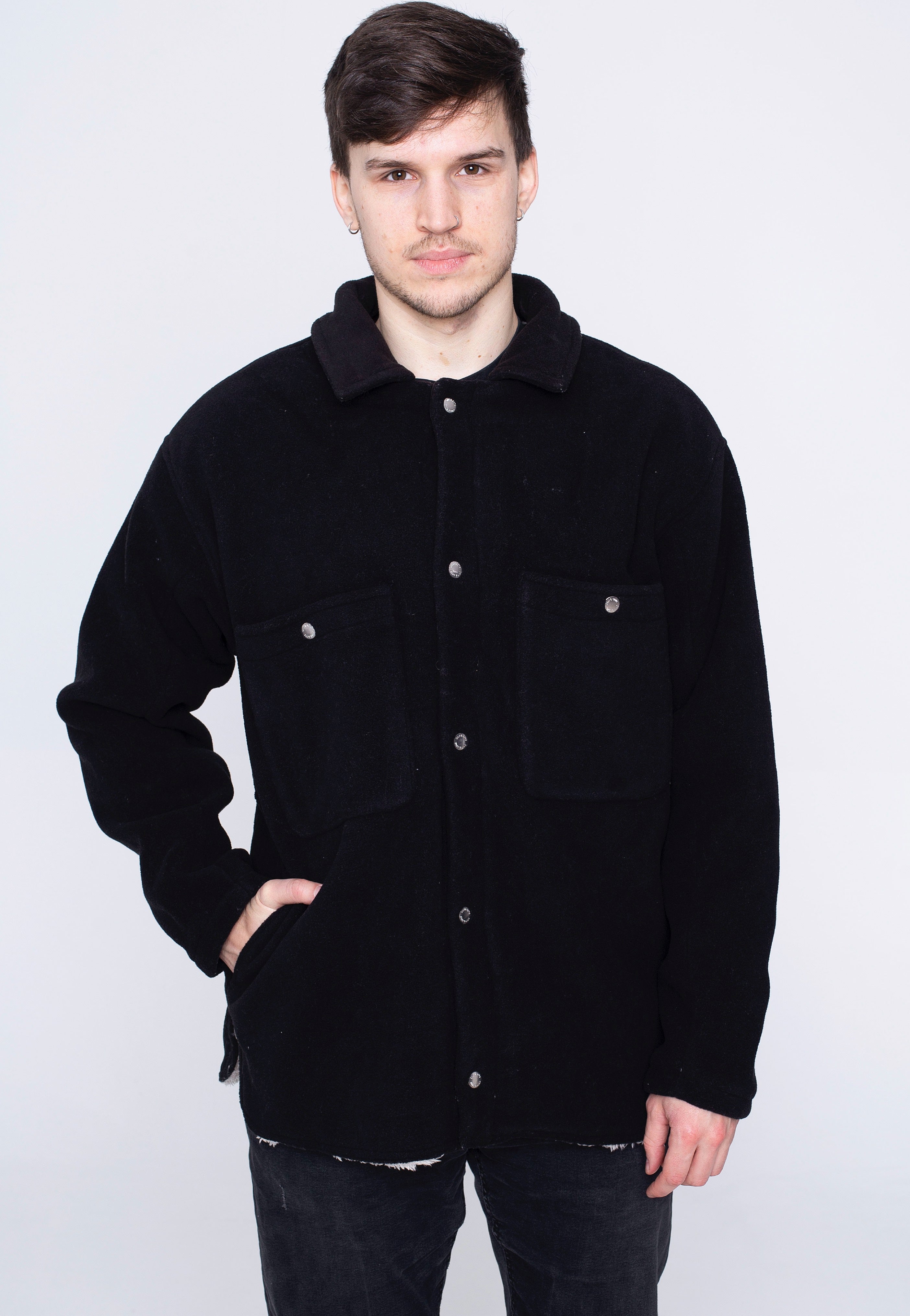 Only & Sons - Harry Fleece Black - Jacket