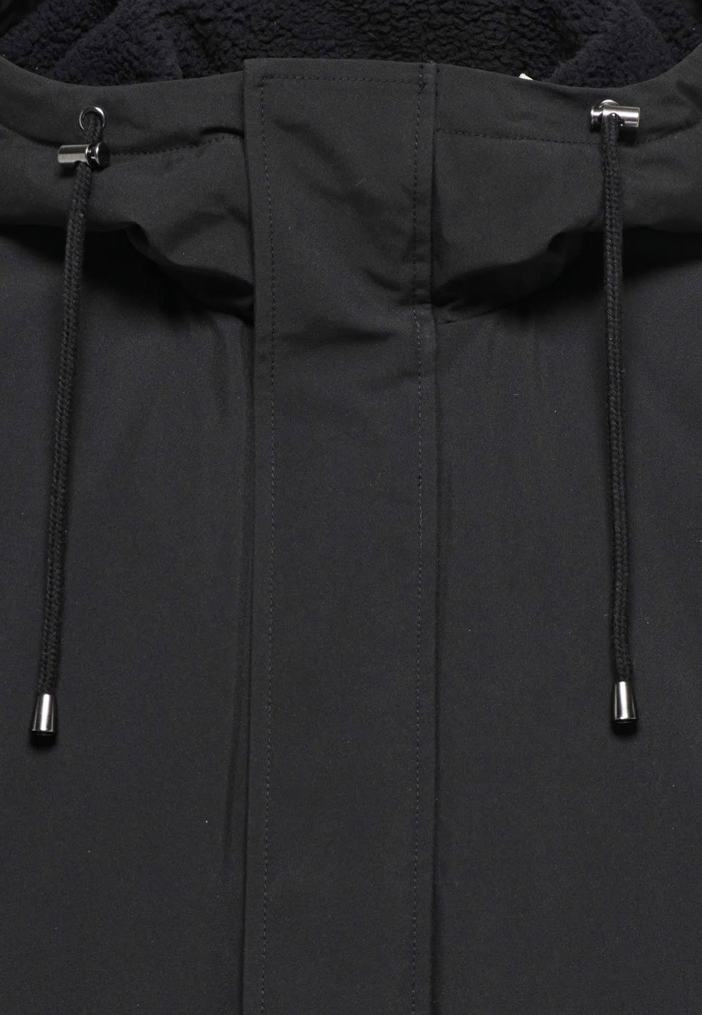 Only & Sons Alex Black/Black Sherpa Jacke