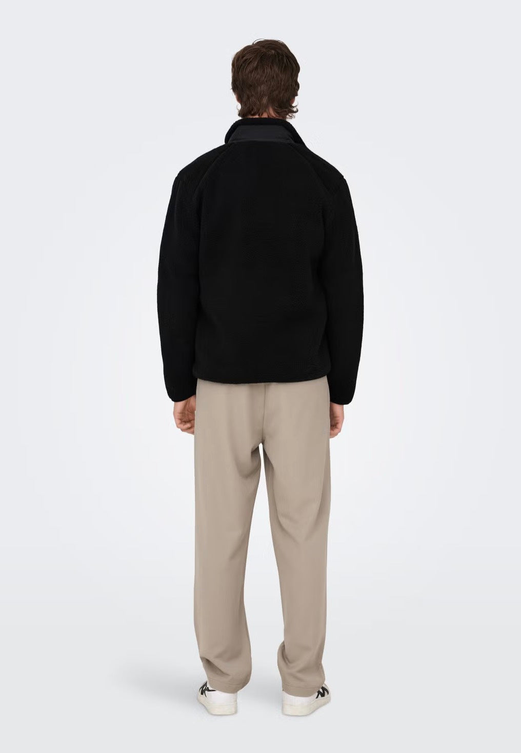 Only & Sons Dallas Life Sherpa Black Jacke