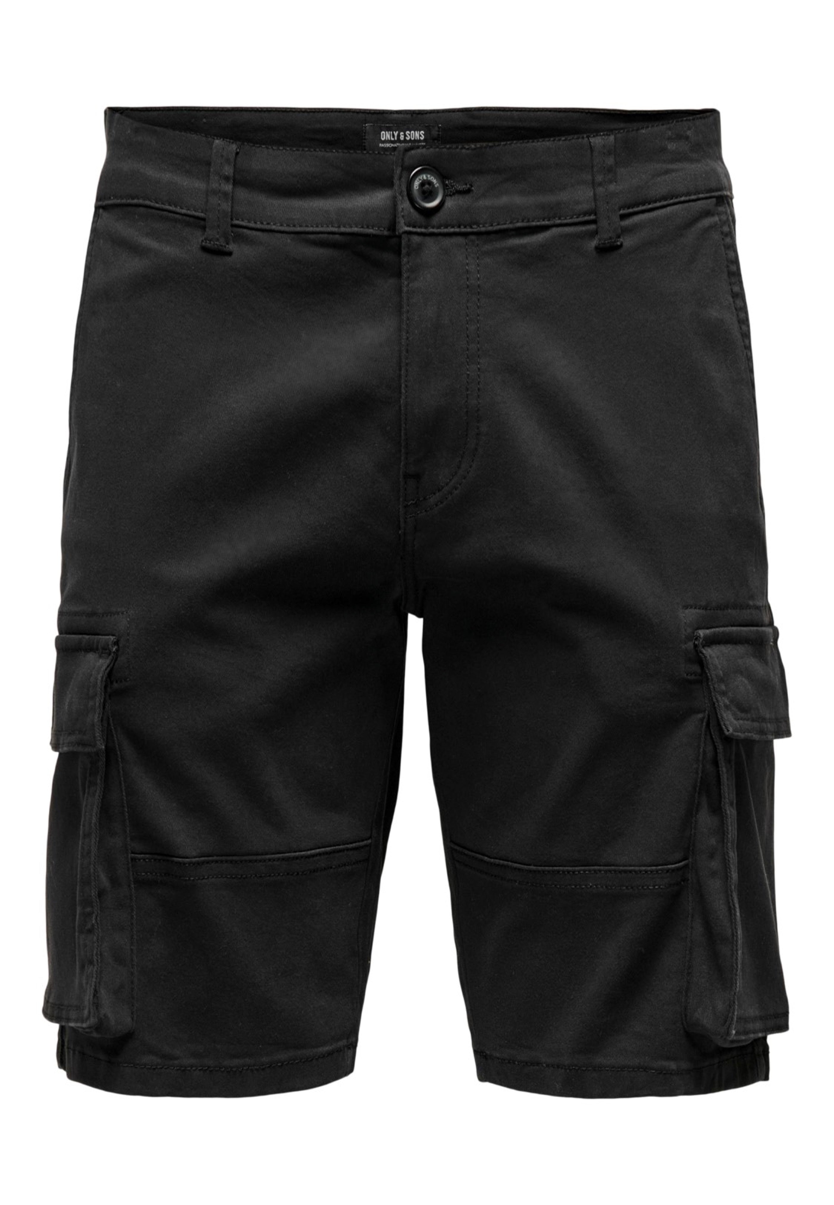 Only & Sons - Cam Stage Cargo Black - Shorts