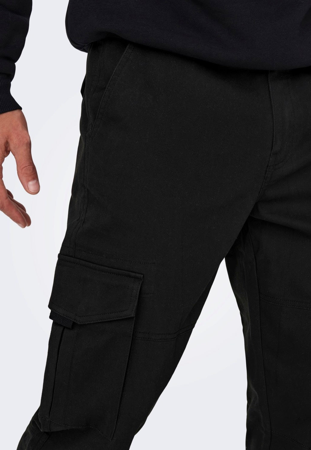 Only & Sons - Dean Life Tap Cargo Black - Pants
