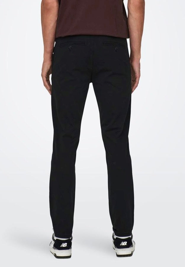 Only & Sons - Pete Slim Chino Black - Pants