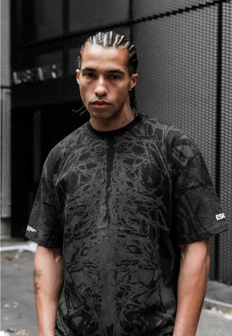Stay Cold Apparel - Deathwood Heavy Oversized Black - T-Shirt | Neutral-Image