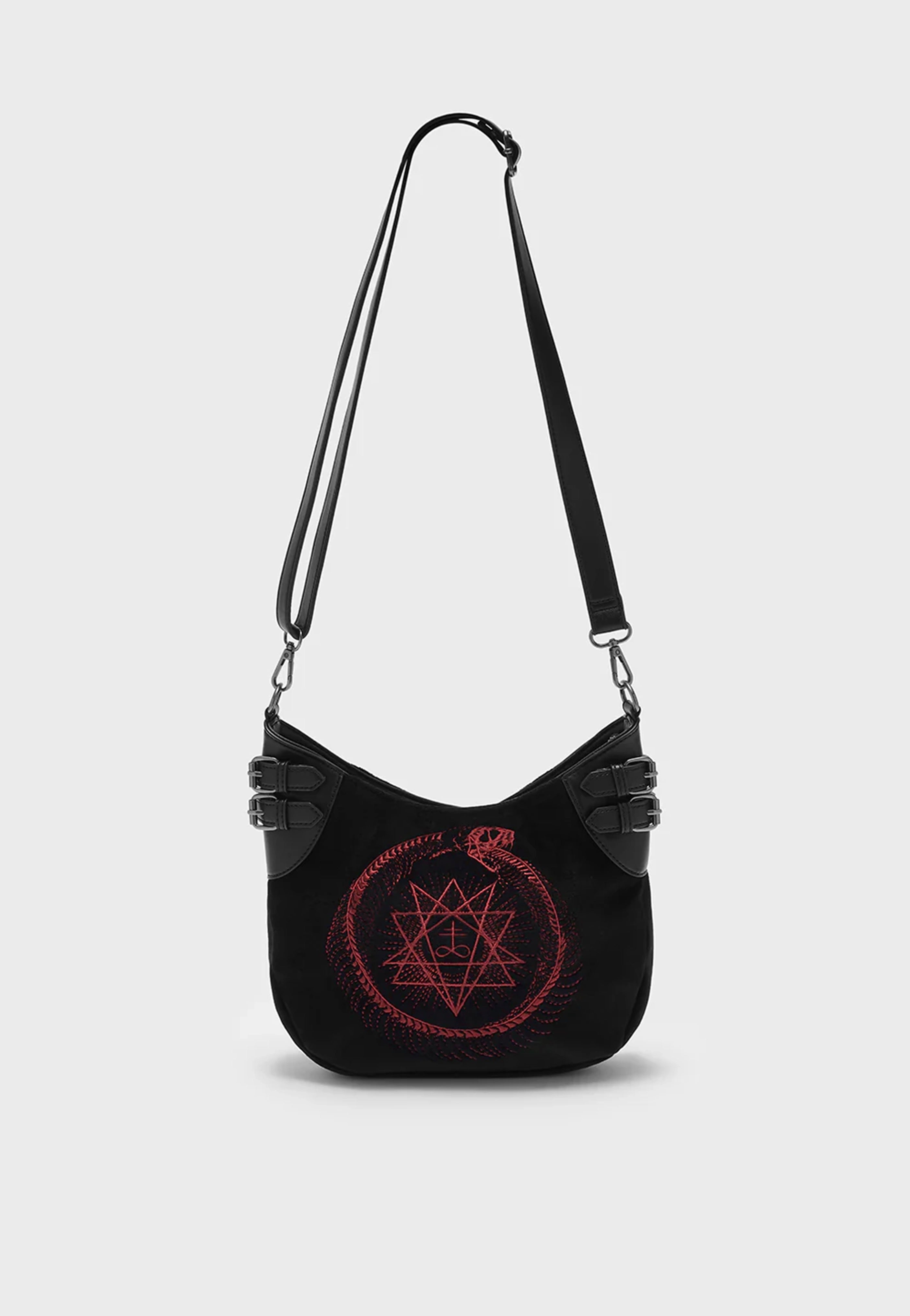 Killstar x Alchemy England - Ouroboros Infinitus Black/Red - Bag | Neutral-Image