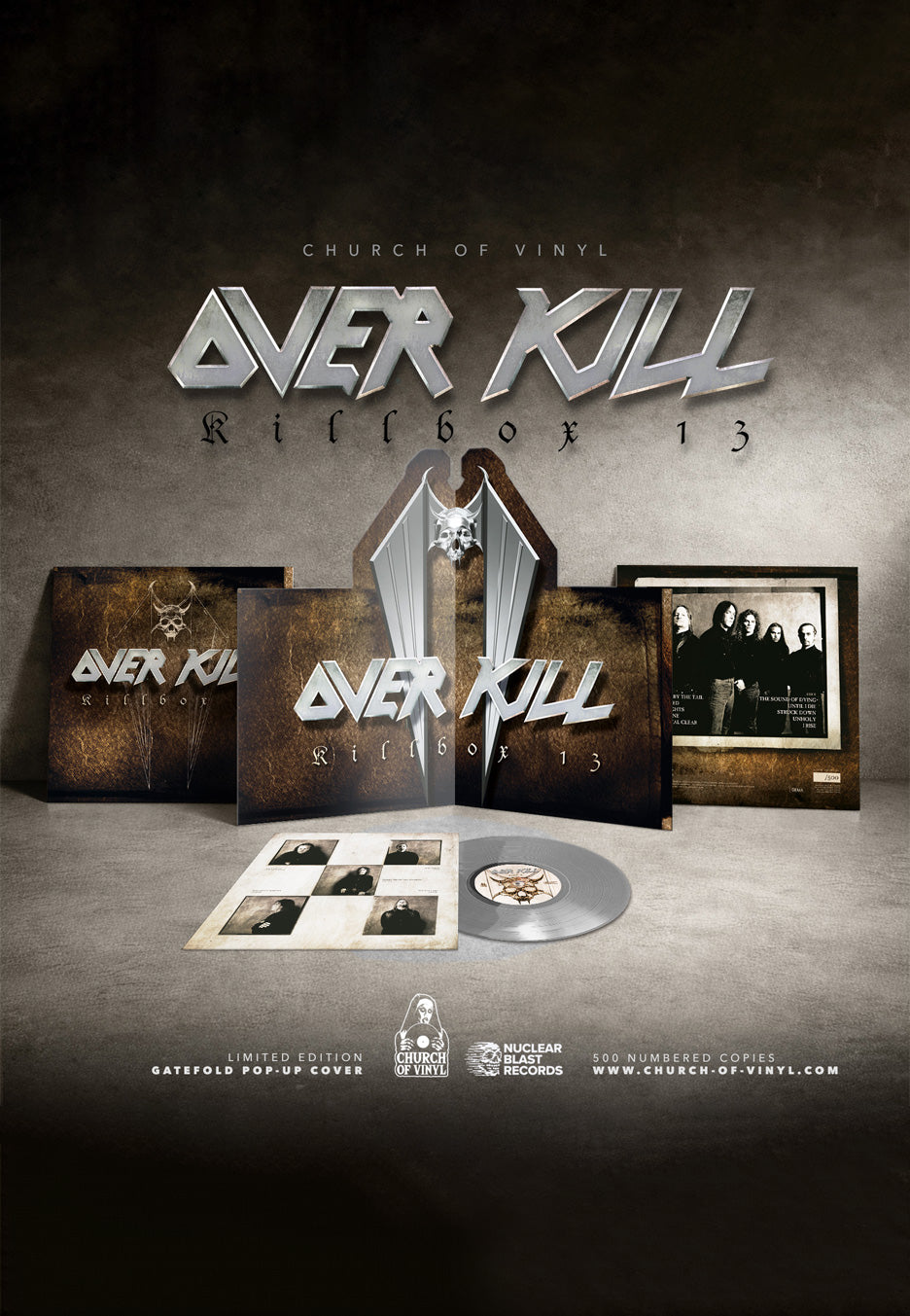 Overkill Merch, T-Shirts & Vinyl | Nuclear Blast