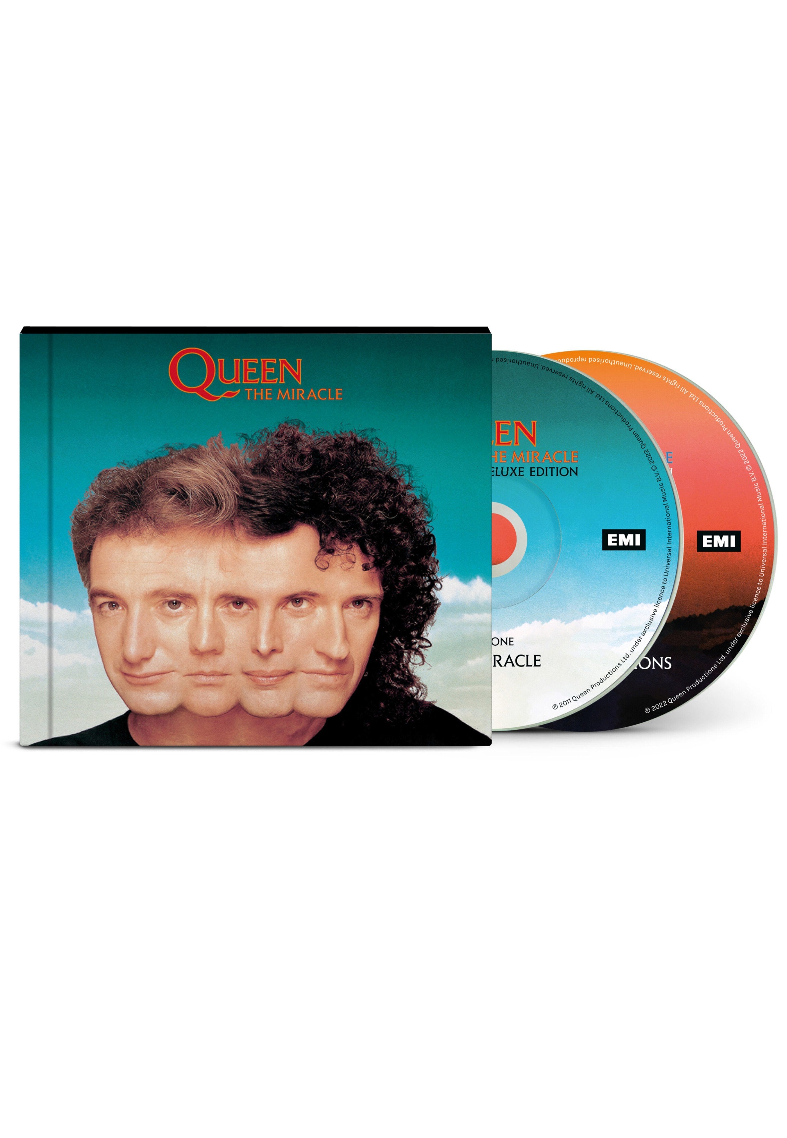 Queen - The Miracle 2022 Edition Ltd. - Hardcover 2 CD