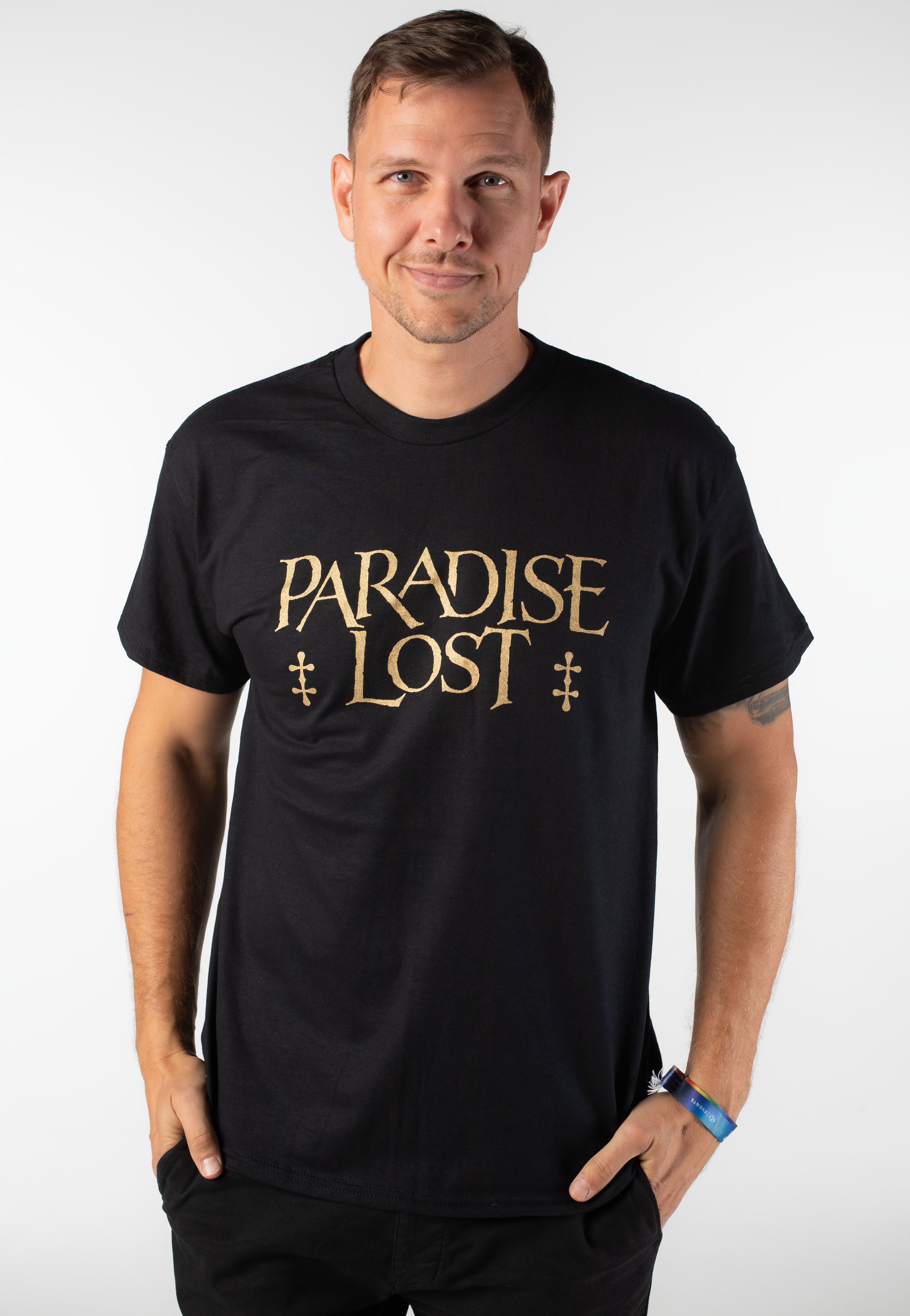 Paradise Lost - Gold Logo - T-Shirt | Men-Image