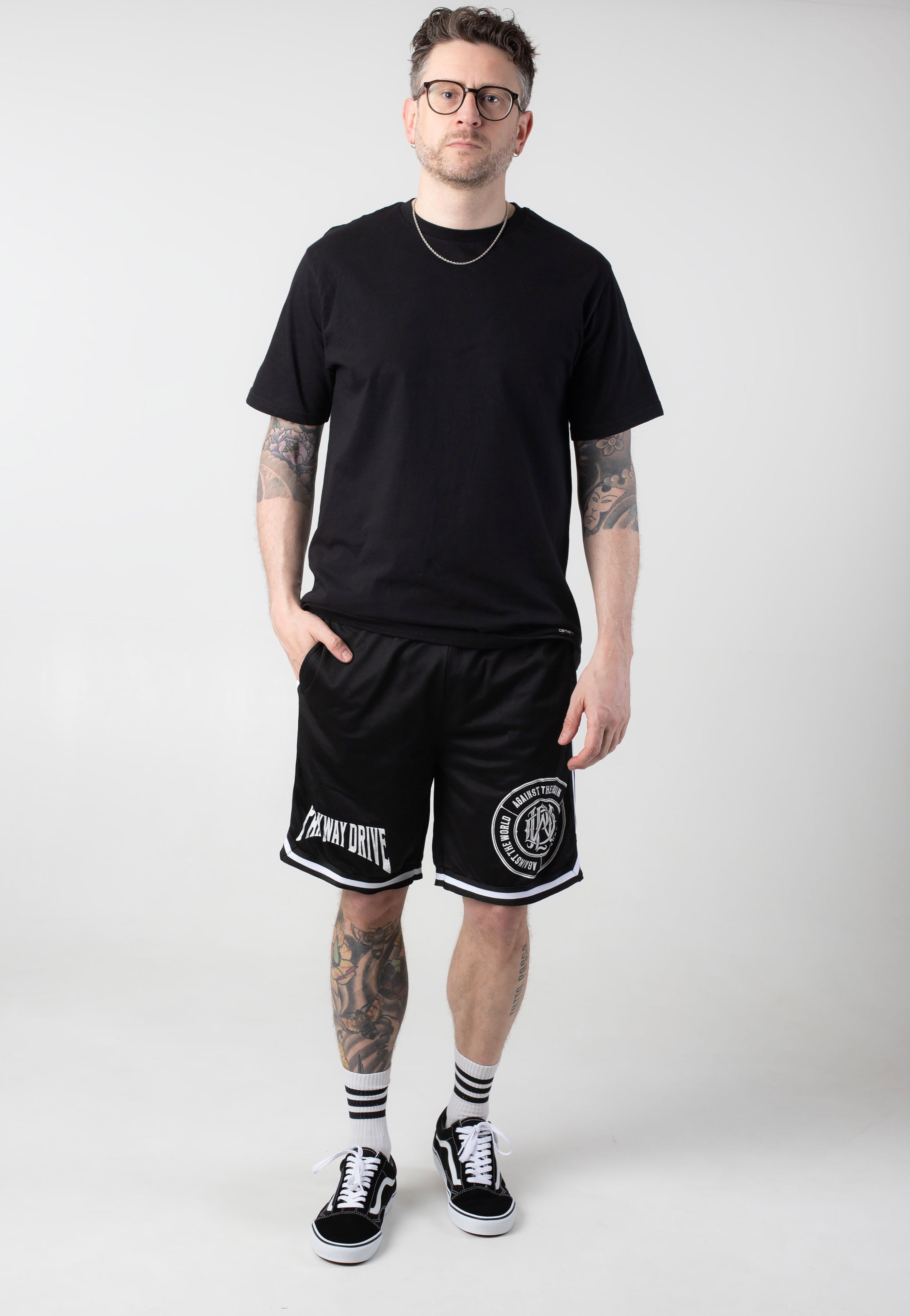 Parkway Drive - Against The Grain Striped - Shorts | Men-Image