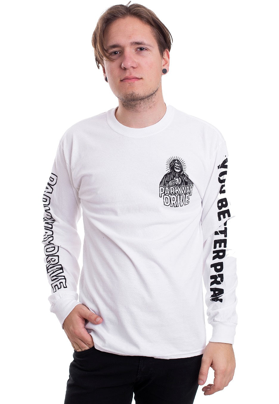 Parkway Drive - You Better Pray White - Longsleeve | Men-Image