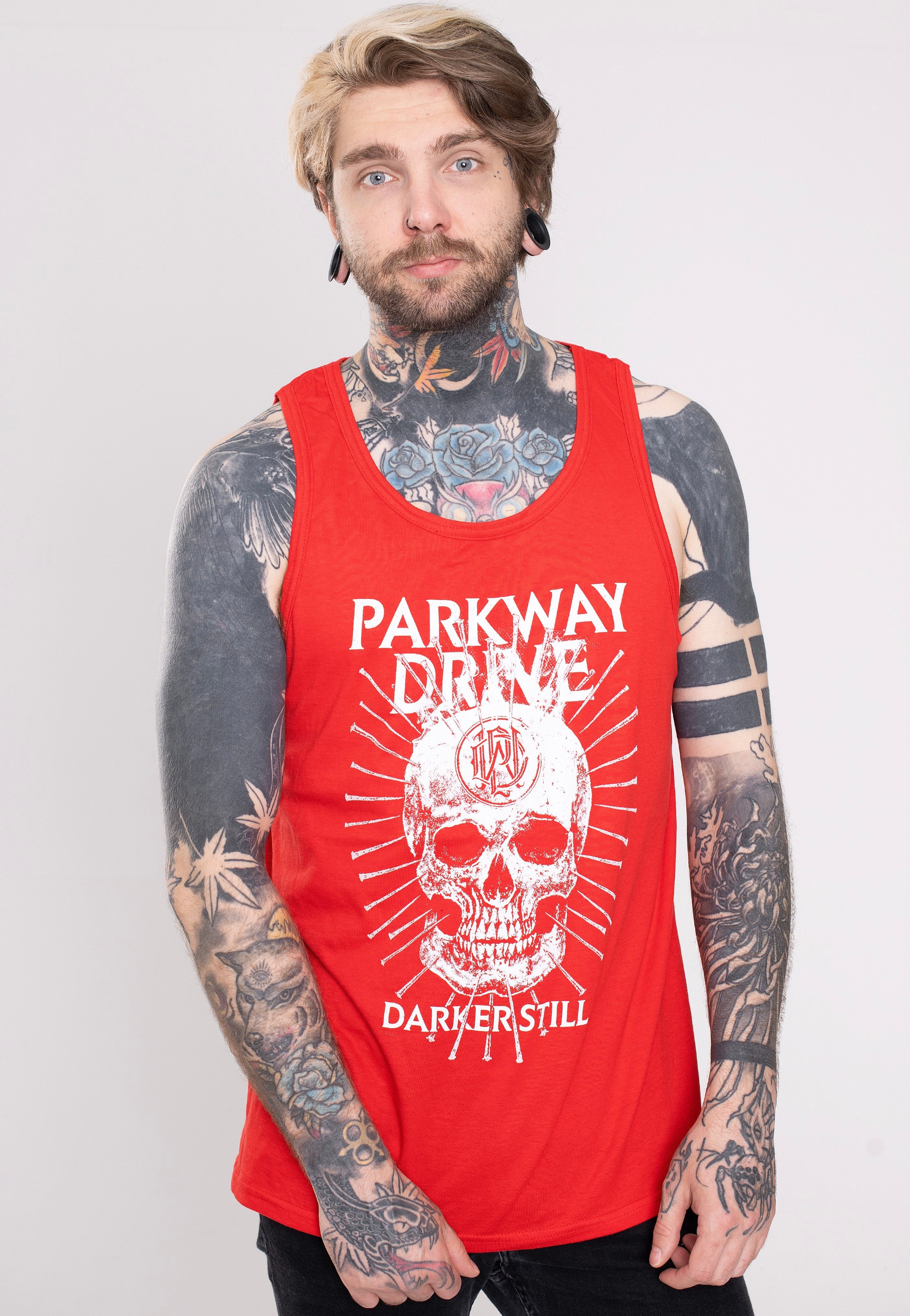 Parkway Drive - Darker Still Skull Red - Tank
