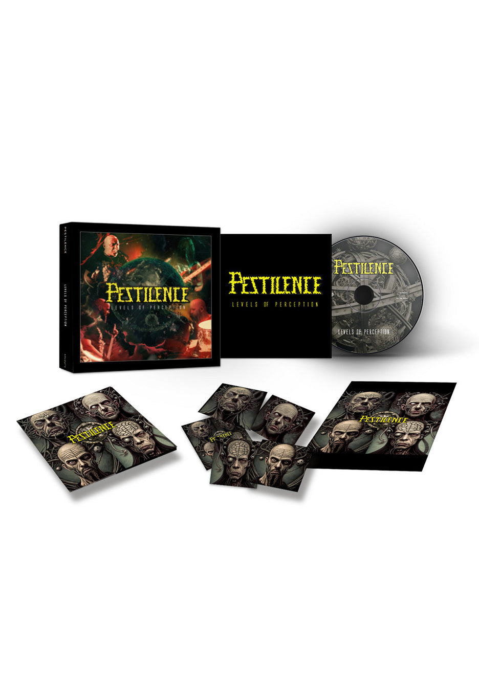 Pestilence - Levels Of Perception Ltd. Edition - CD Box Set