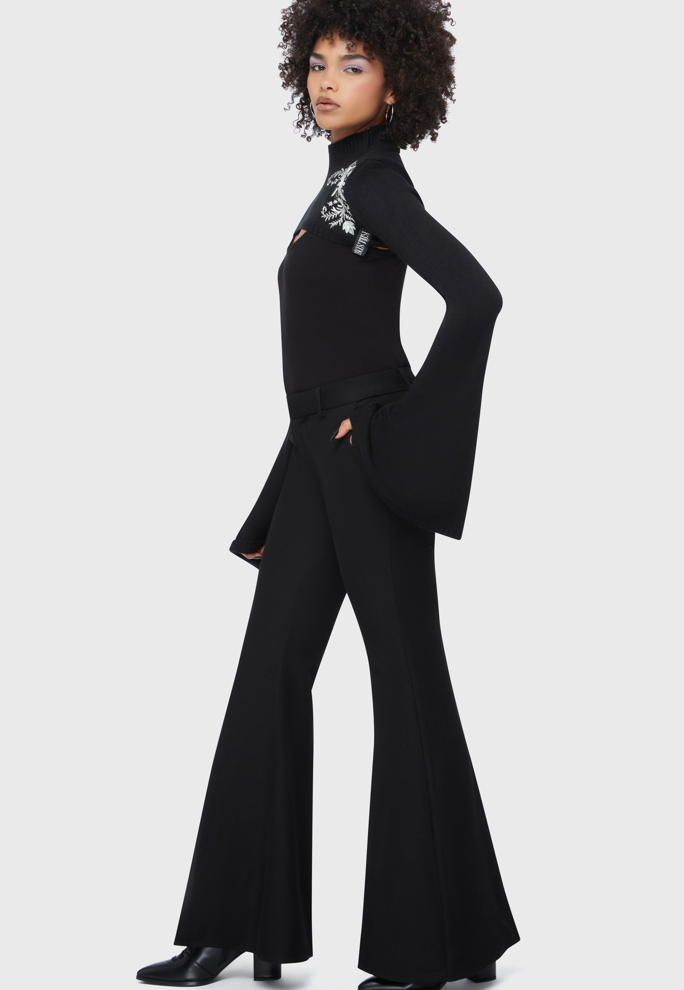 Killstar - Petal & Pine Black/Ivory - Bolero | Women-Image