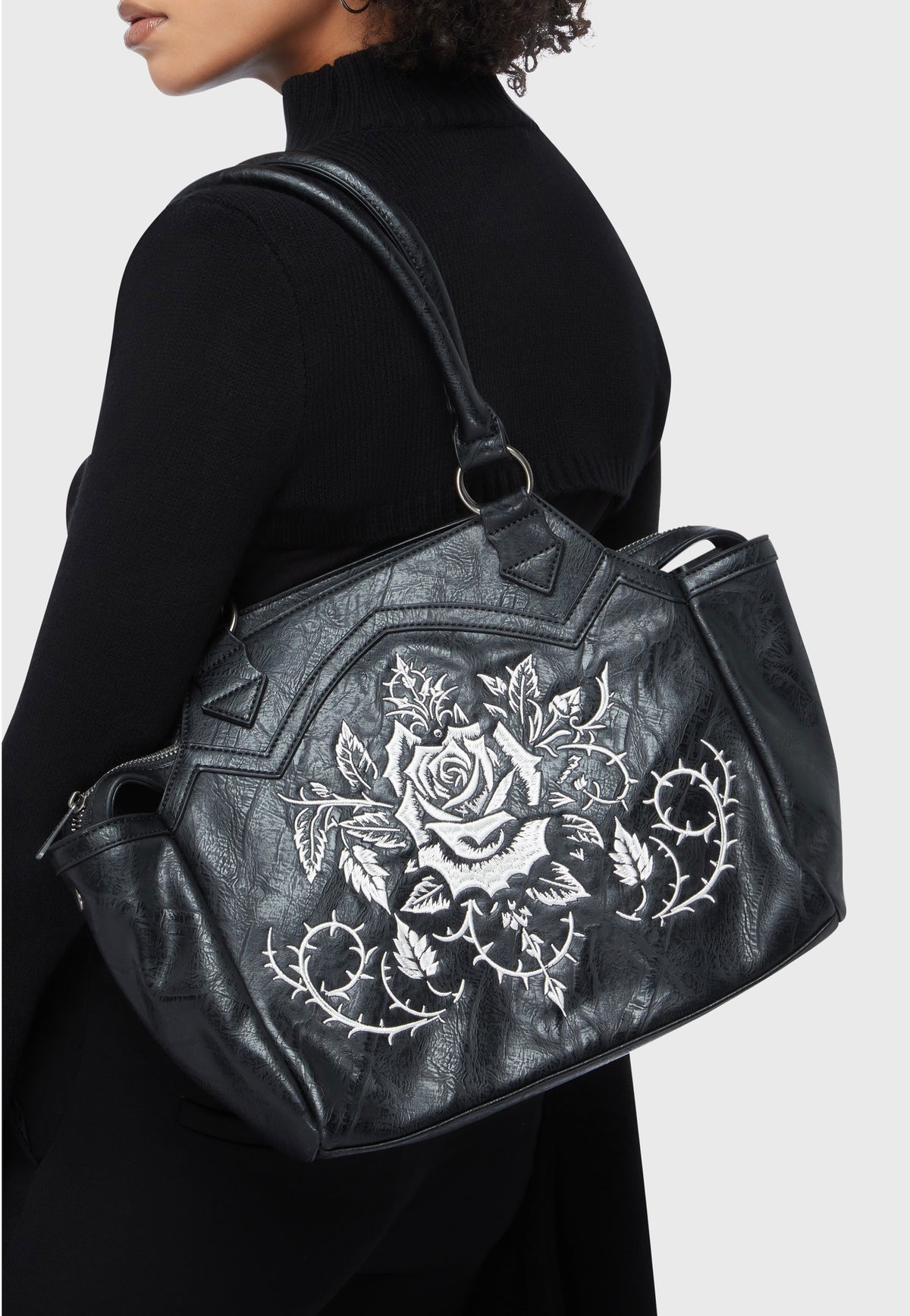 Killstar Petal & Pine Black/Ivory Bolsa
