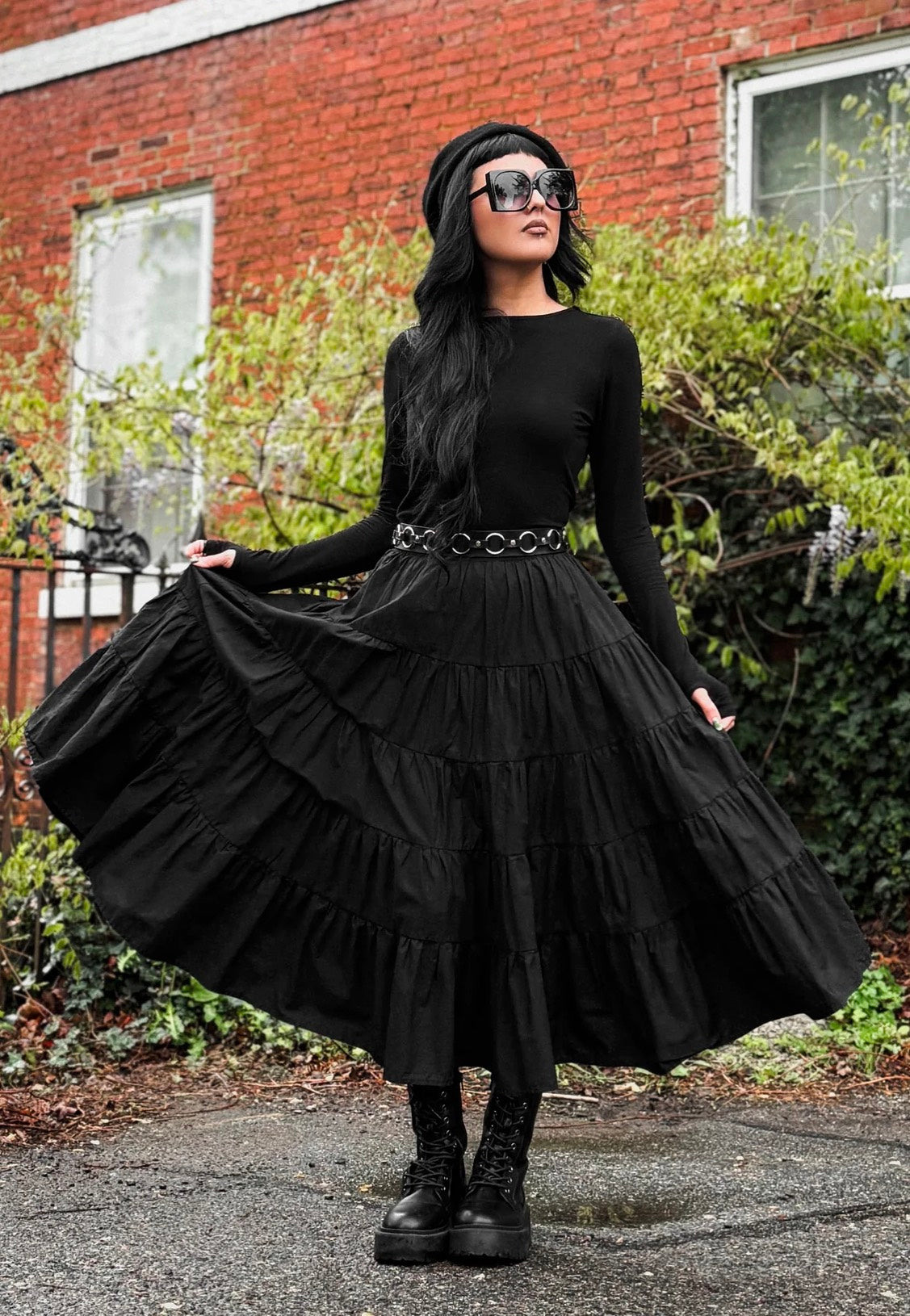 Foxblood - Renata Black - Skirt | Women-Image