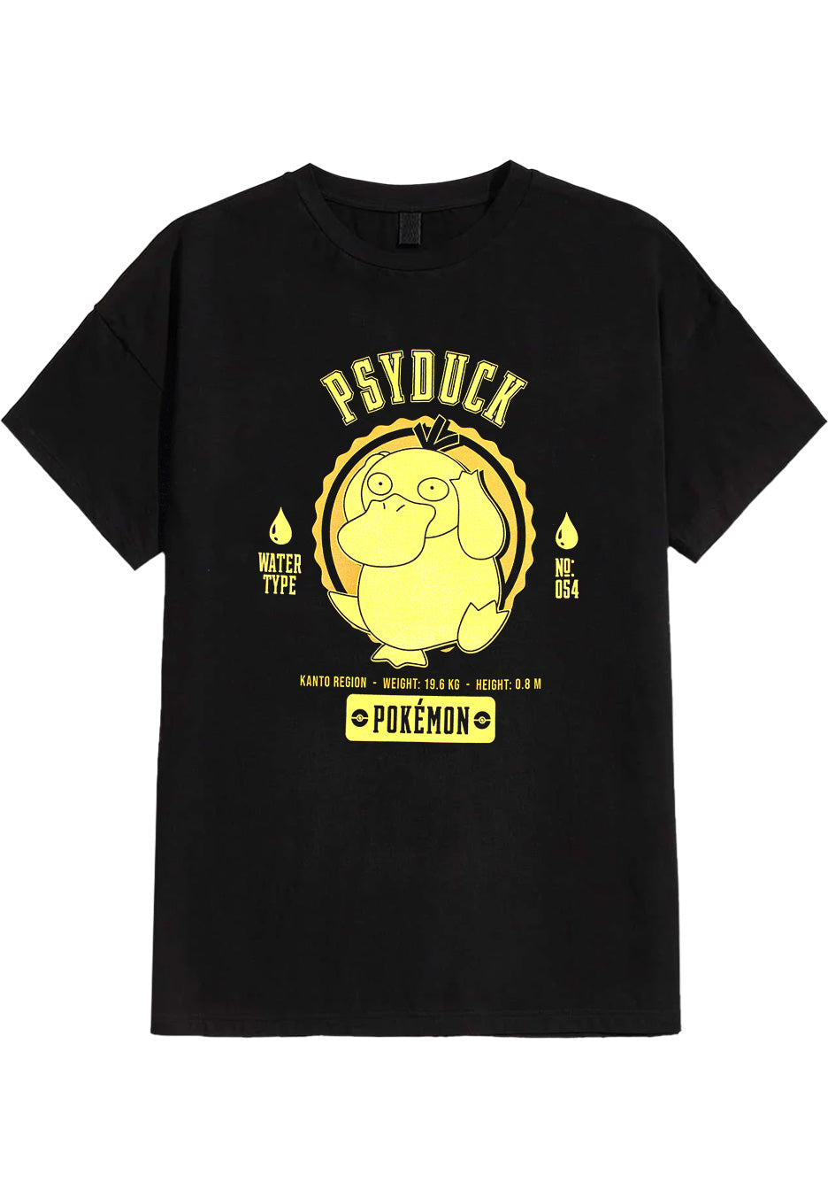 Pokémon - Collegiate Psyduck - T-Shirt | Neutral-Image