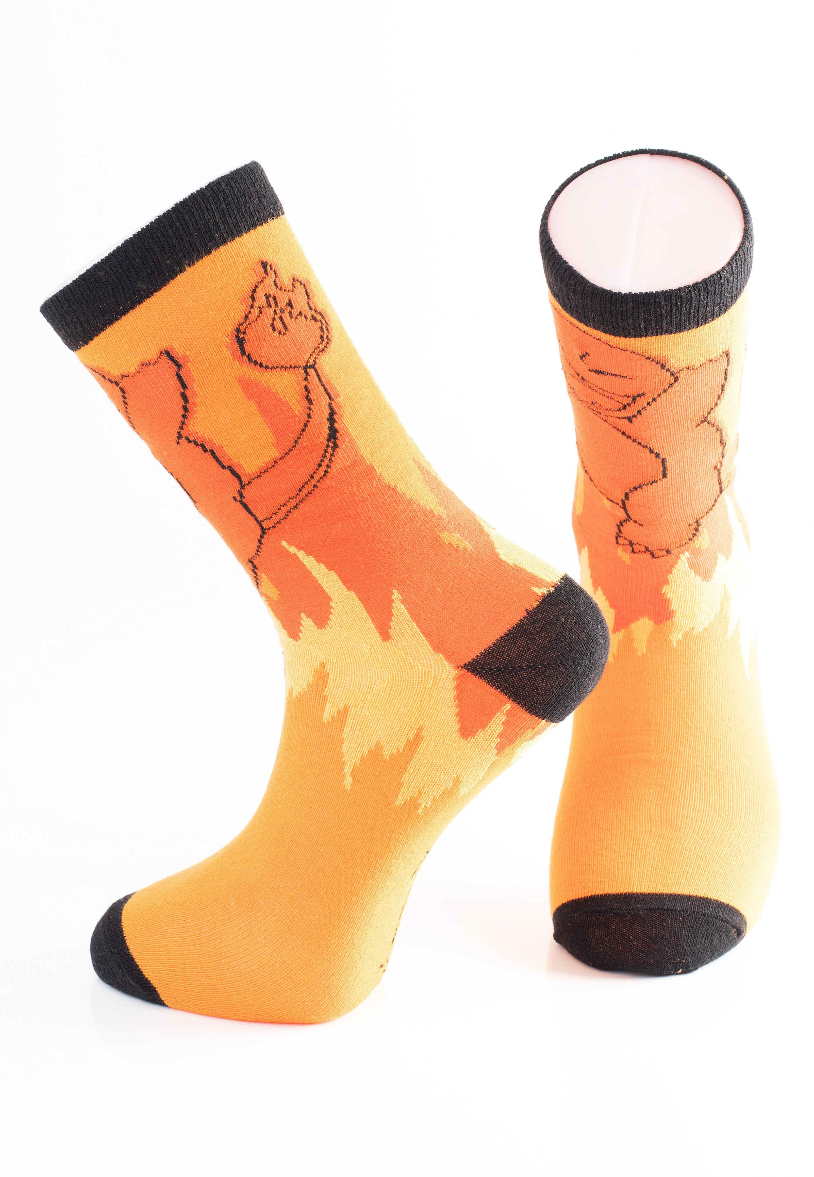 Pokémon - Bulbasaur Charmander & Squirtle 3 Pack Multicolored - Socks | Neutral-Image