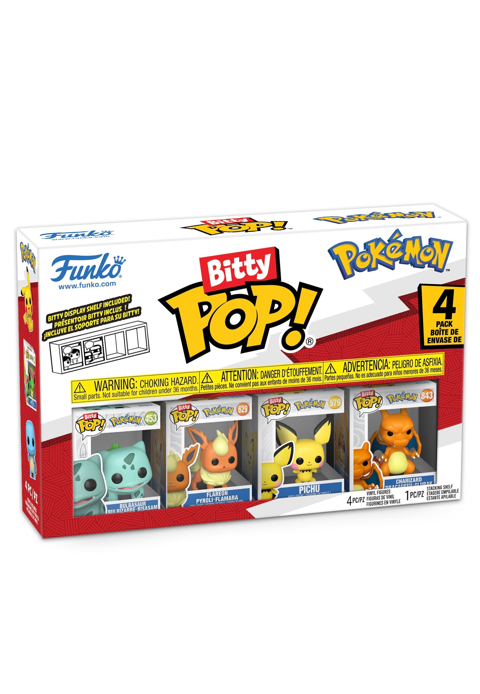 Pokémon - Bulbasaur Bitty POP! 4PK - Funko Pop | Neutral-Image