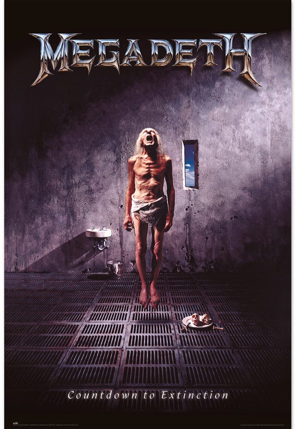 Megadeth - Countdown To Extinction Maxi - Poster