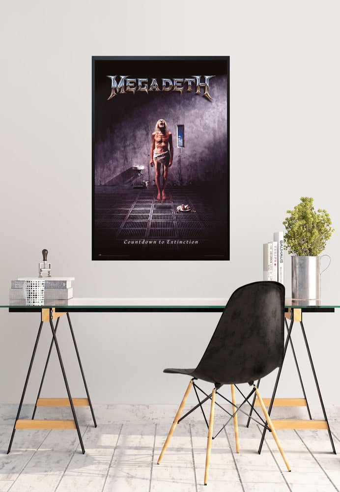 Megadeth - Countdown To Extinction Maxi - Poster