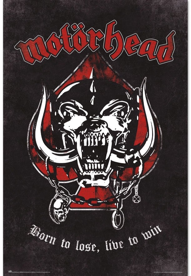 Motörhead - Born To Lose Maxi - Poster