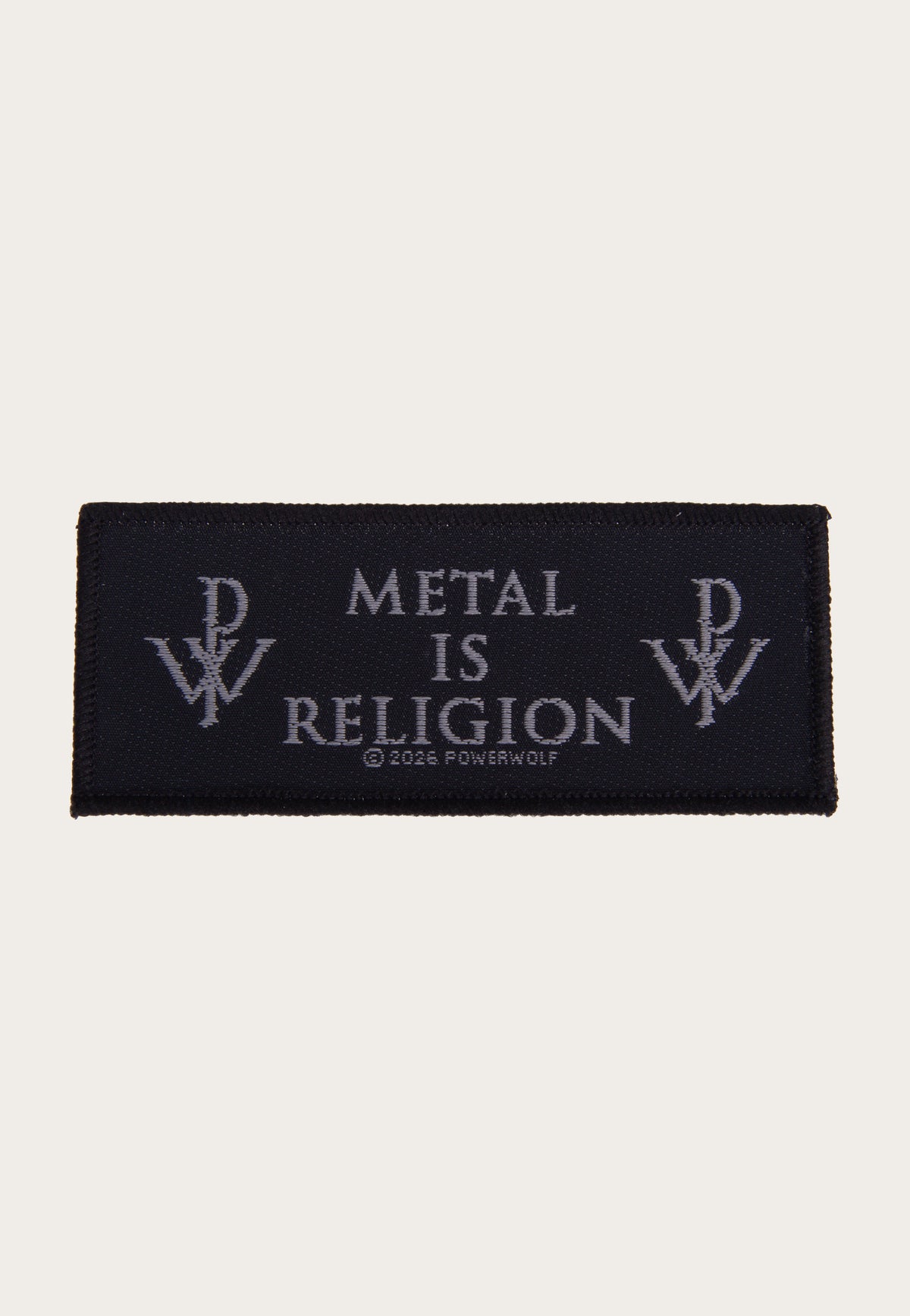 Powerwolf Metal Is Religion Parche