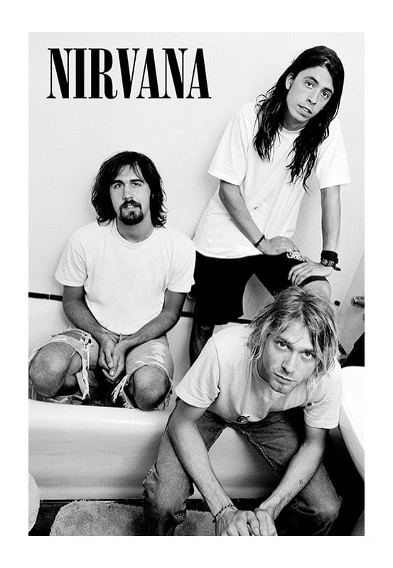 Nirvana - Bathroom Maxi - Poster