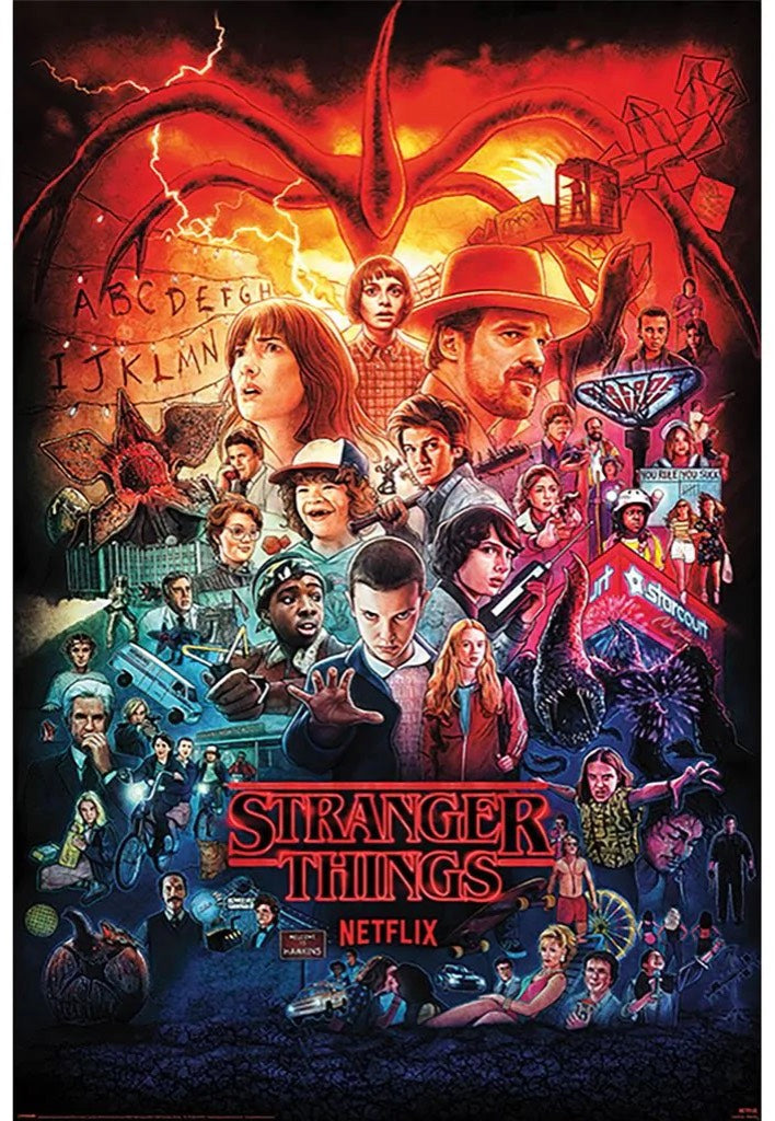 Stranger Things - Season Montage Maxi - Poster