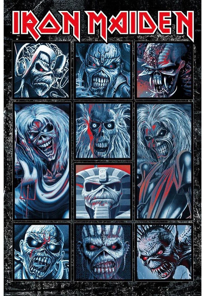 Iron Maiden - Ten Eddies Maxi - Poster