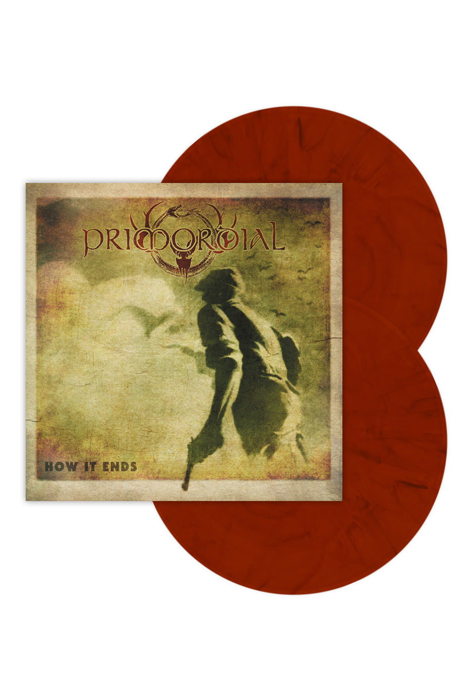 Primordial How It Ends (Special Edition) Brick Red Marbled 2 Vinyl Boxset