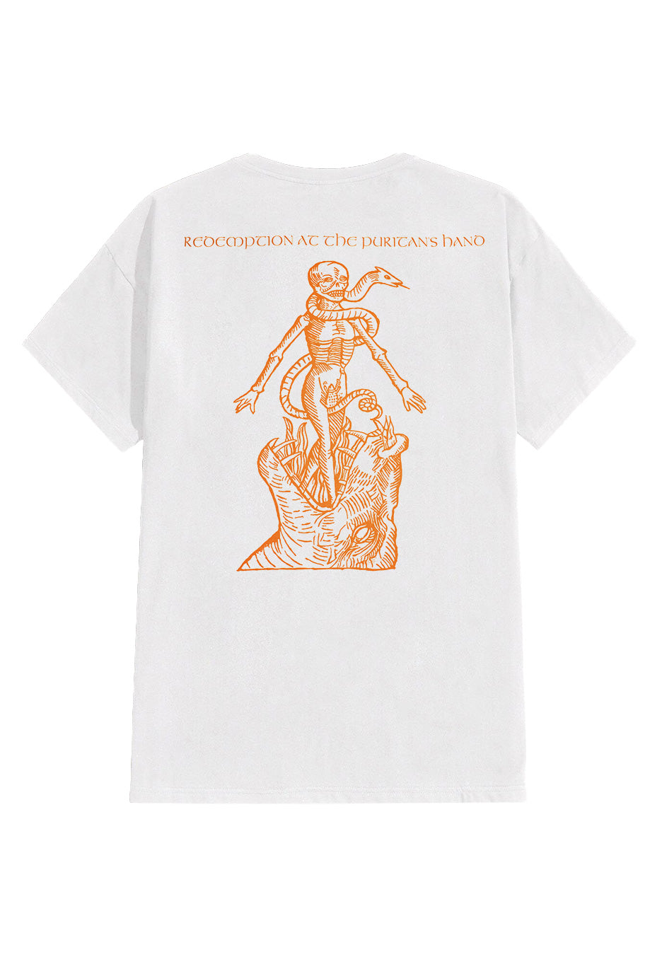 Primordial - Redemption At The Puritans Hand White - T-Shirt | Neutral-Image