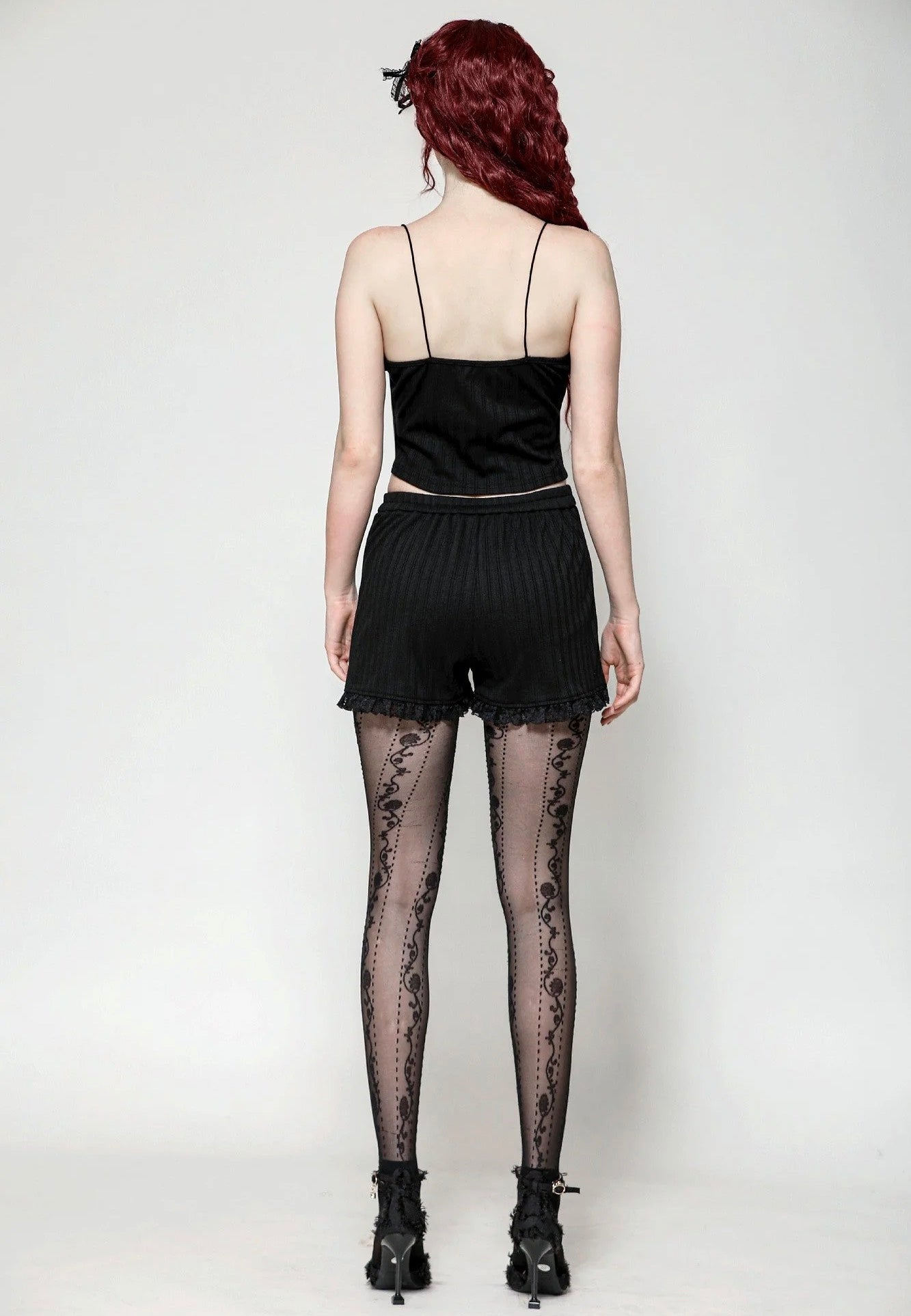 Dark In Love - Black Gothic Base - Shorts | Women-Image