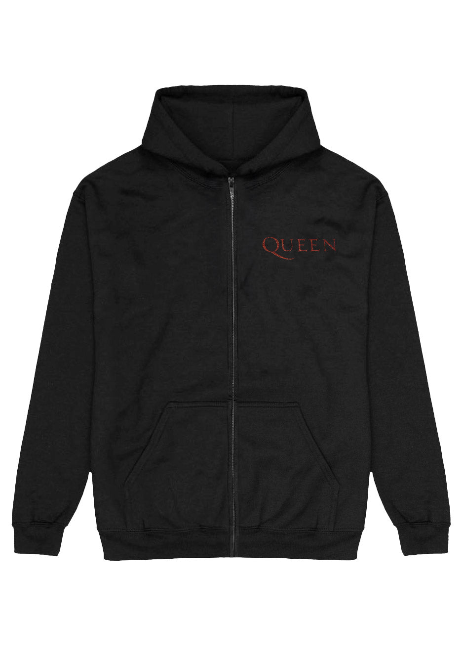 Queen - Classic Crest Back Print - Zipper