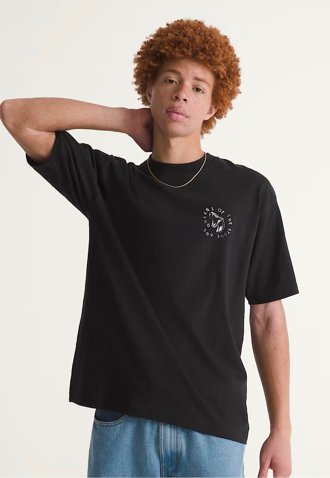 Vans x Queens Of The Stone Age Ouroboros Black T-Shirt