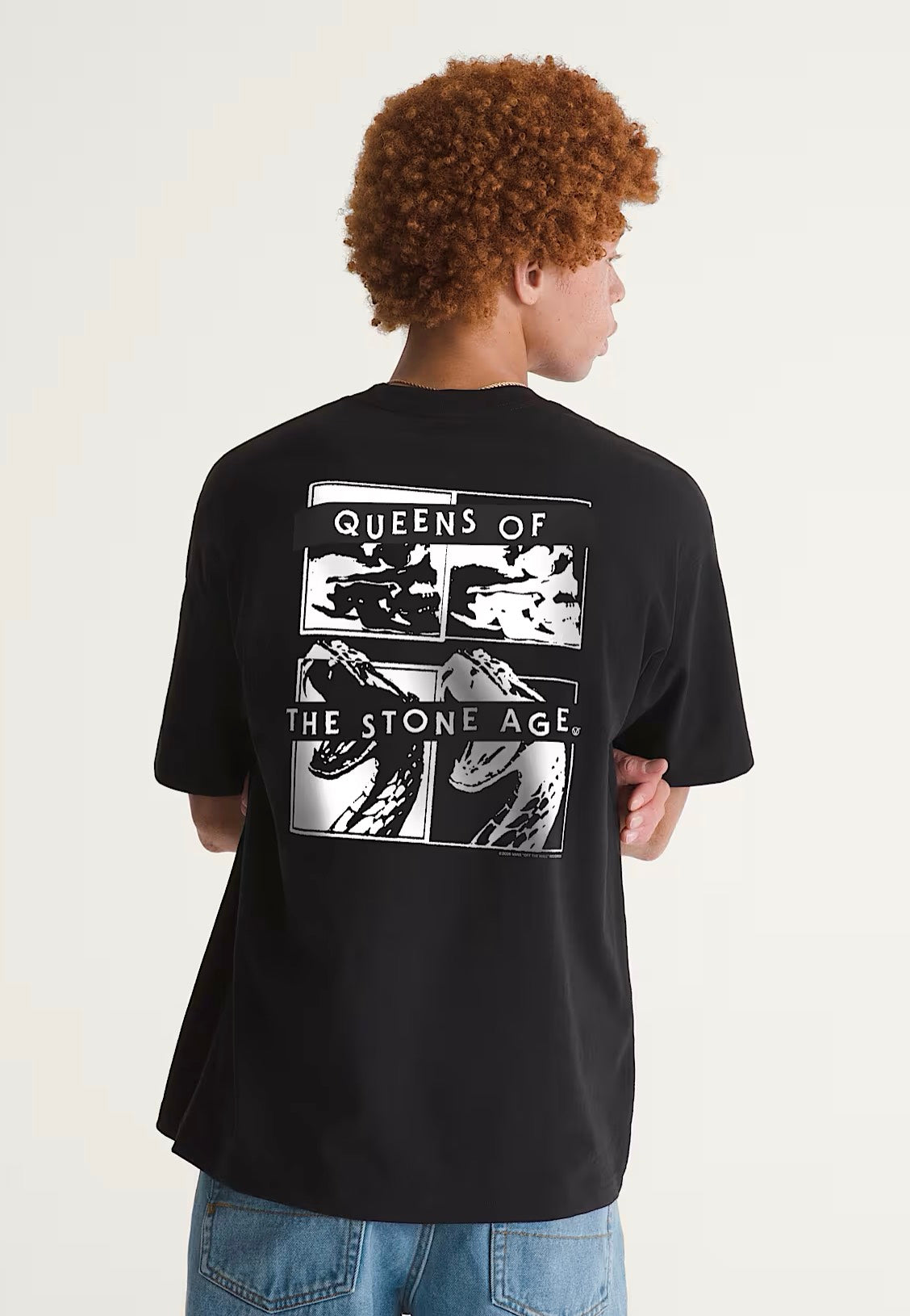 Vans x Queens Of The Stone Age Ouroboros Black T-Shirt